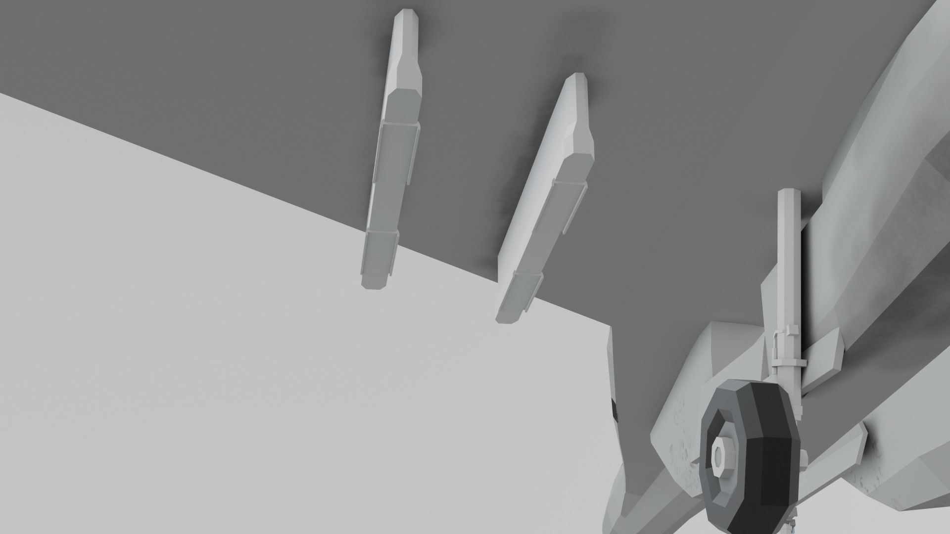 MIG 29 AND F16 low poly Low-poly 3D model_15