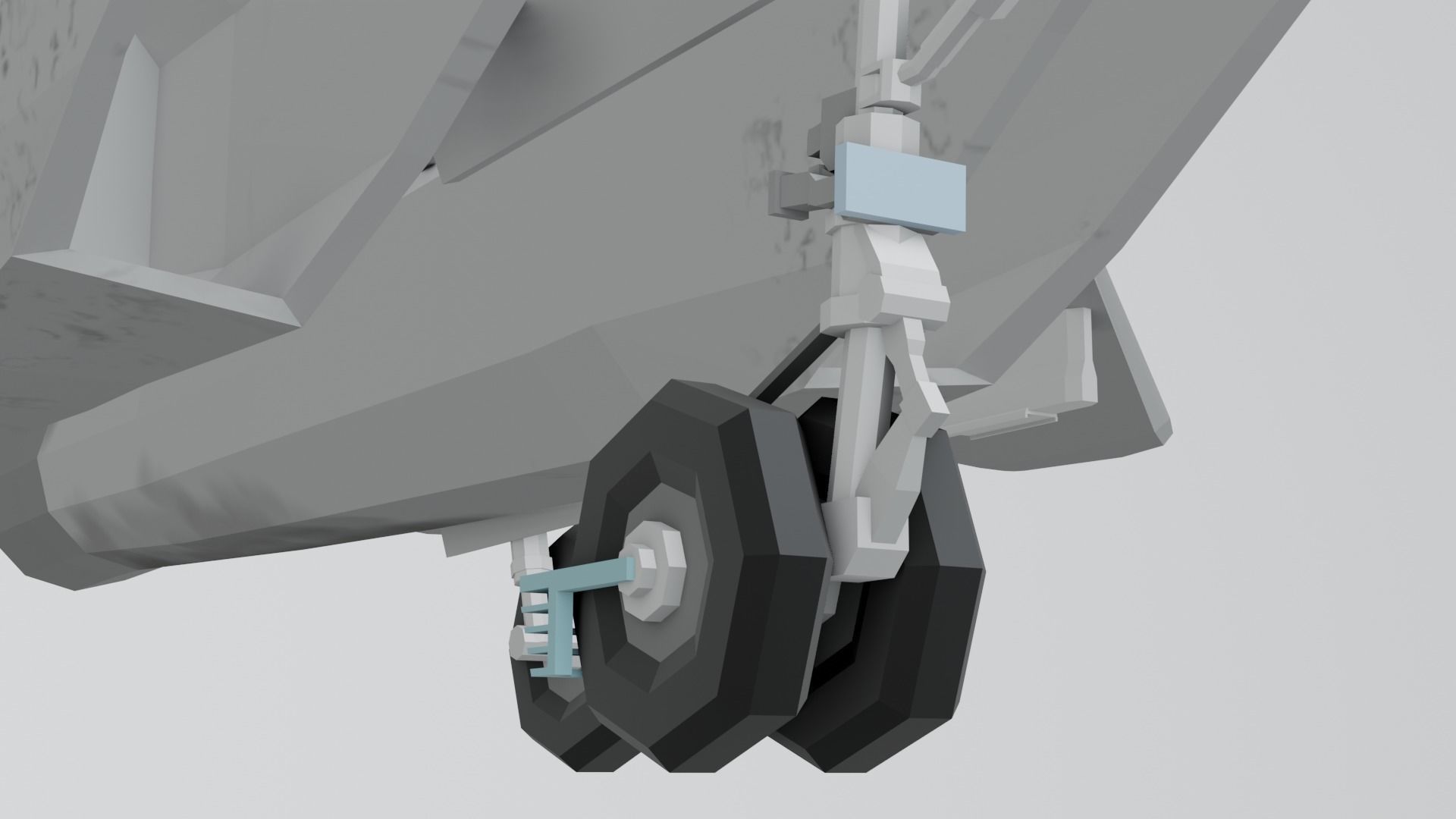 MIG 29 AND F16 low poly Low-poly 3D model_16