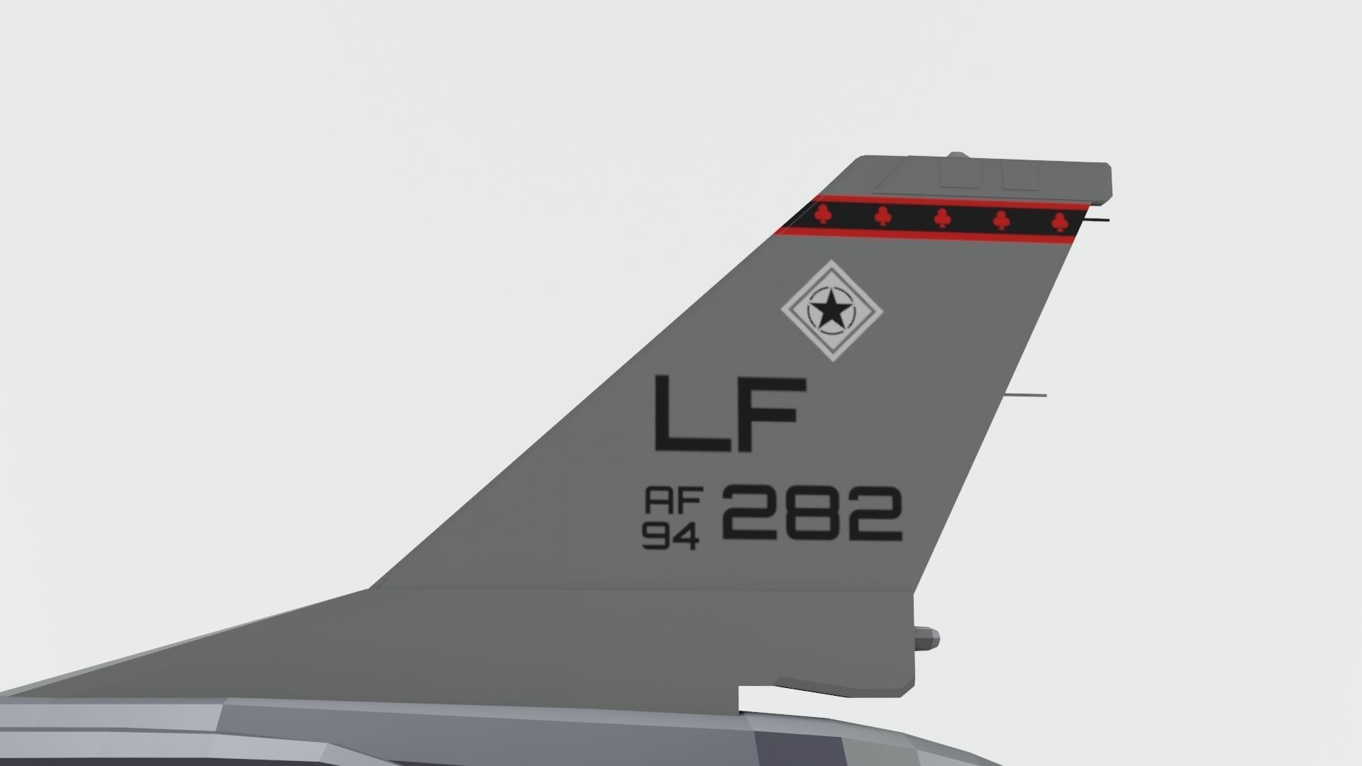 MIG 29 AND F16 low poly Low-poly 3D model_38