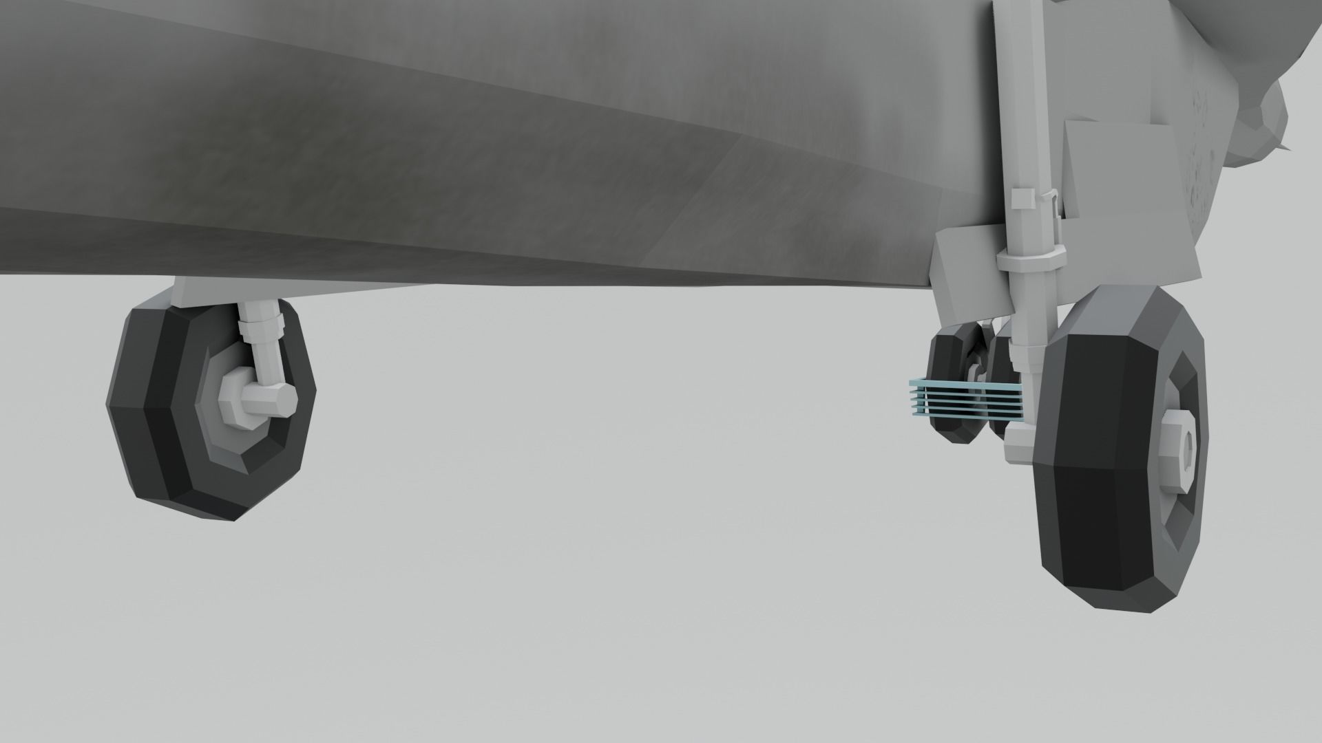 MIG 29 AND F16 low poly Low-poly 3D model_14