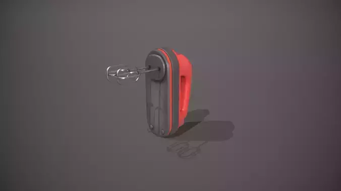 Red Hand Mixer - Whisk