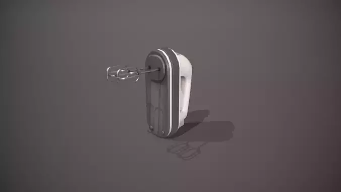 White Hand Mixer - Whisk