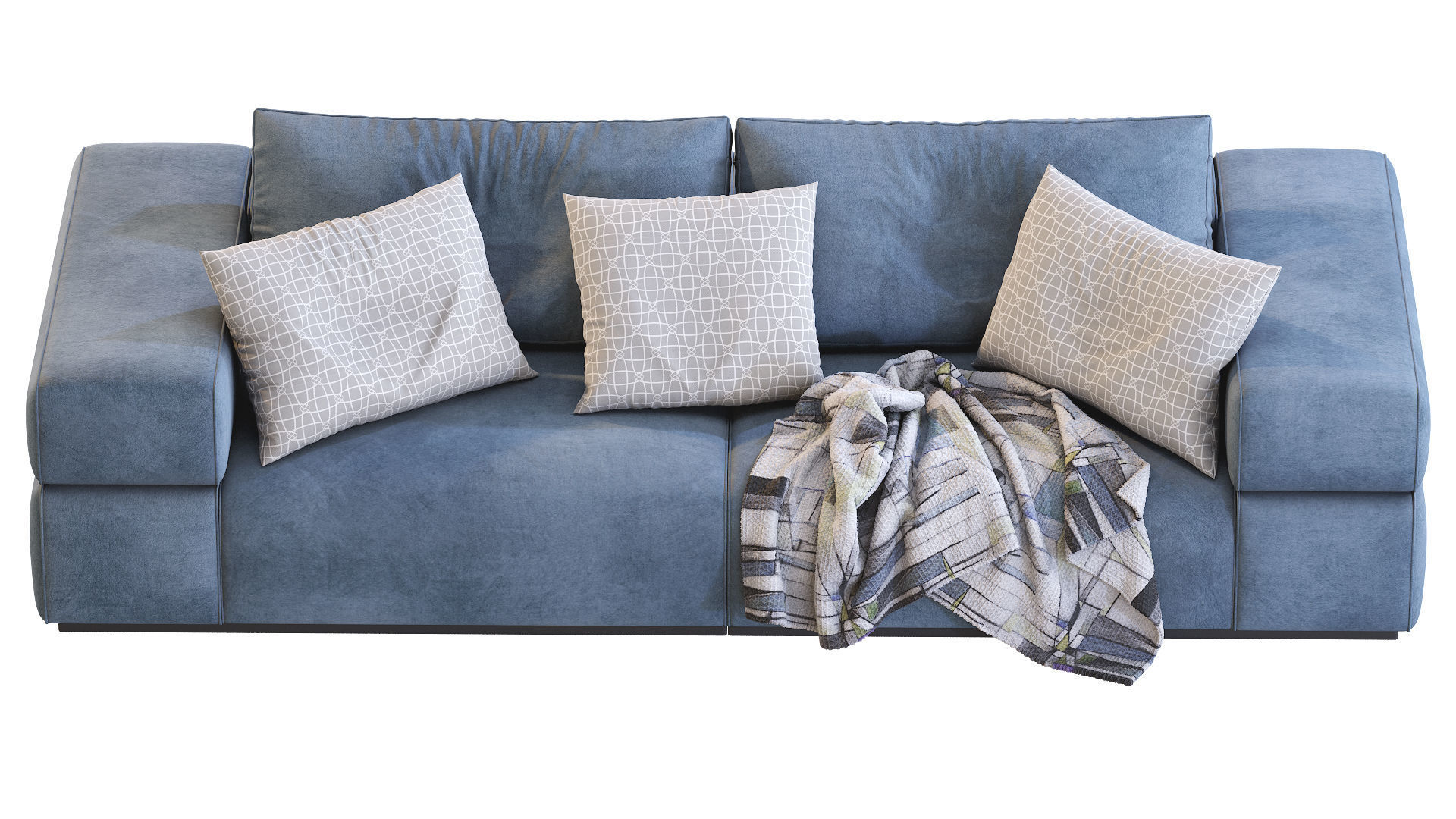 Sofa BRICK LANE By Lema 3D model_5