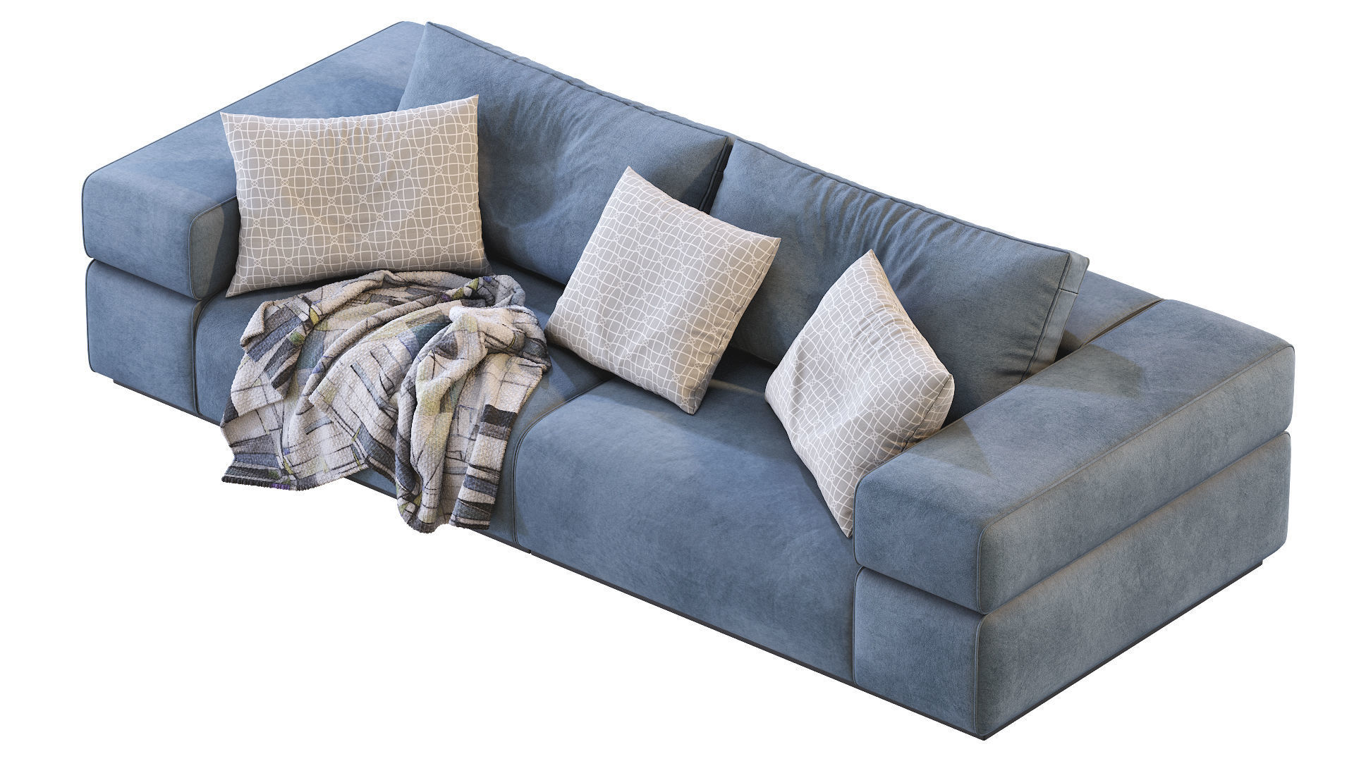 Sofa BRICK LANE By Lema 3D model_8