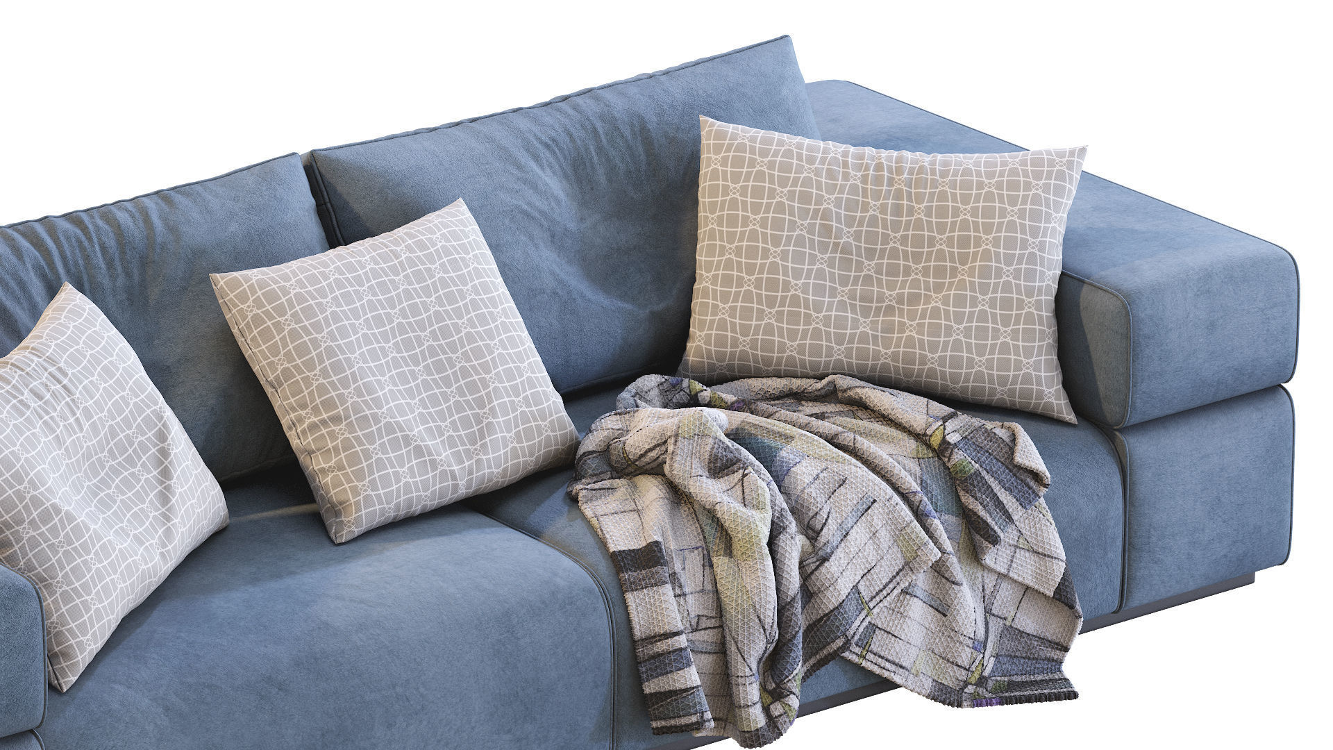 Sofa BRICK LANE By Lema 3D model_11