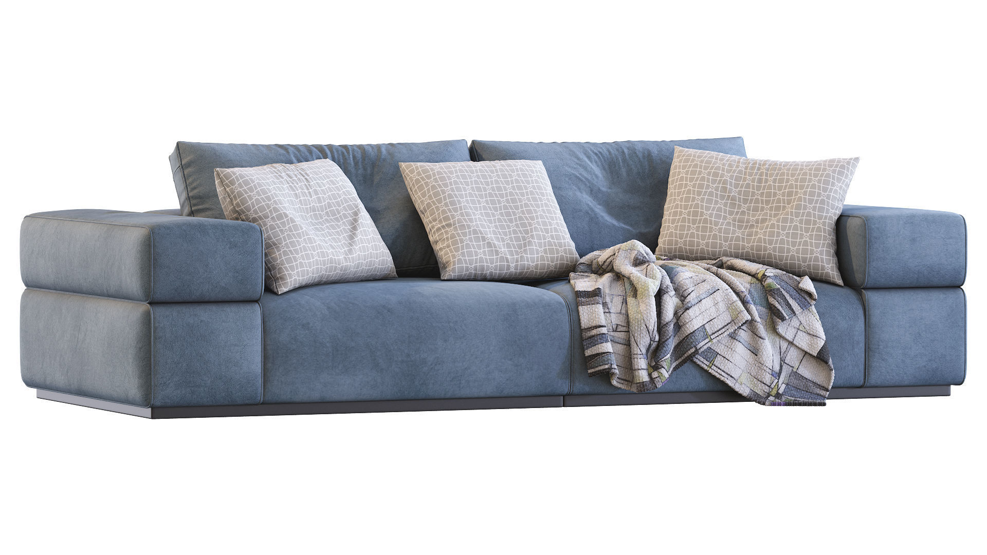 Sofa BRICK LANE By Lema 3D model_4