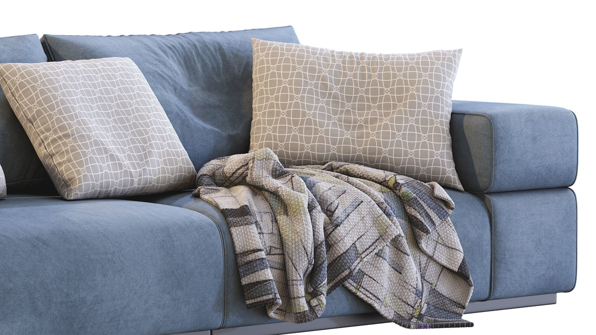 Sofa BRICK LANE By Lema 3D model_6