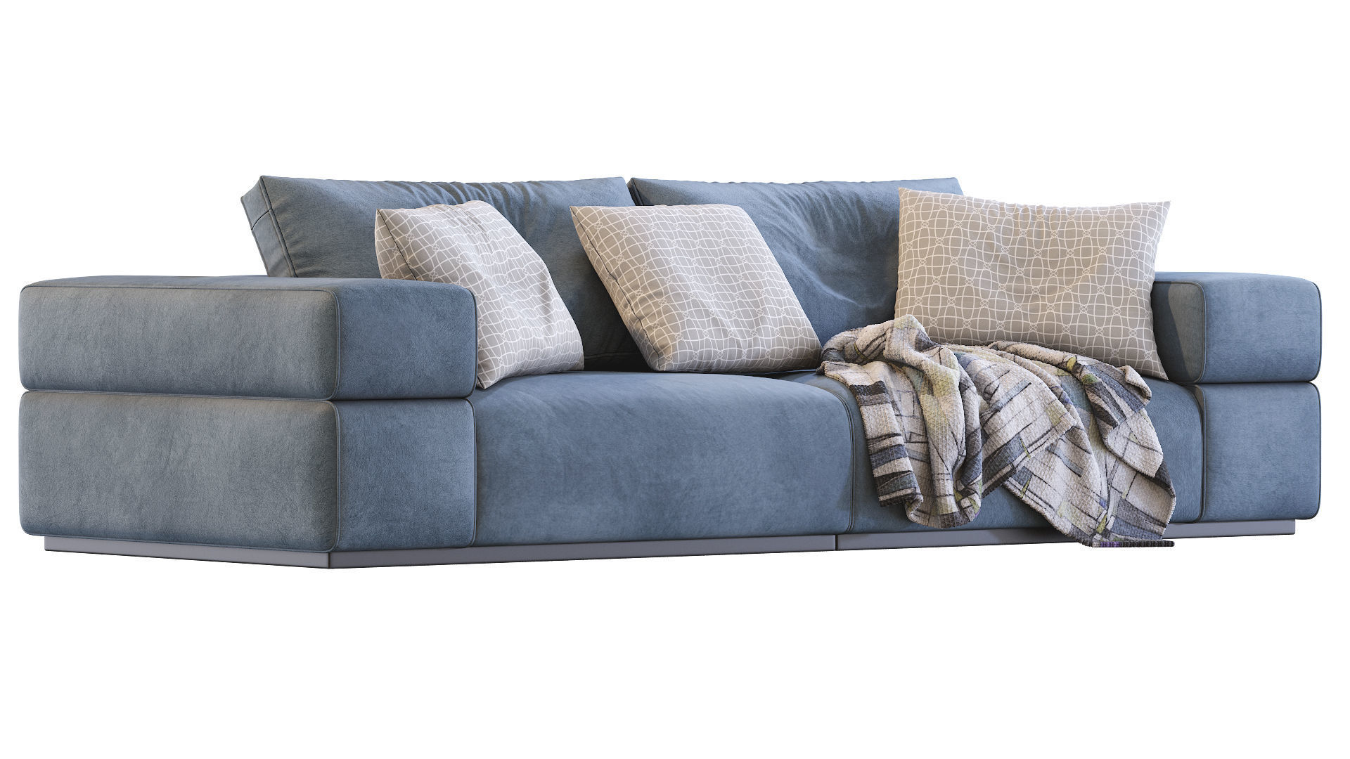 Sofa BRICK LANE By Lema 3D model_3