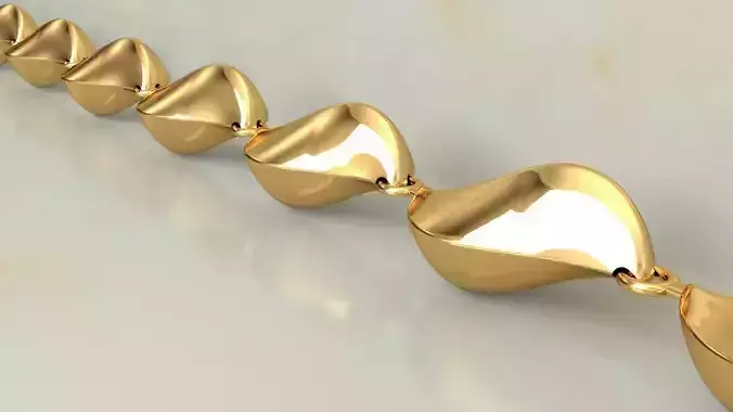 Necklace or Bracelet  Wristband  chain link