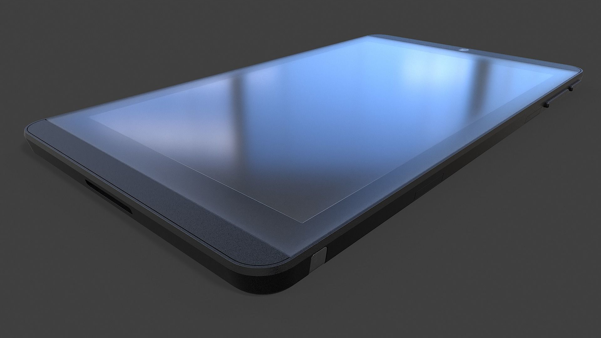 Tablet V01 - High Poly 3D model_5