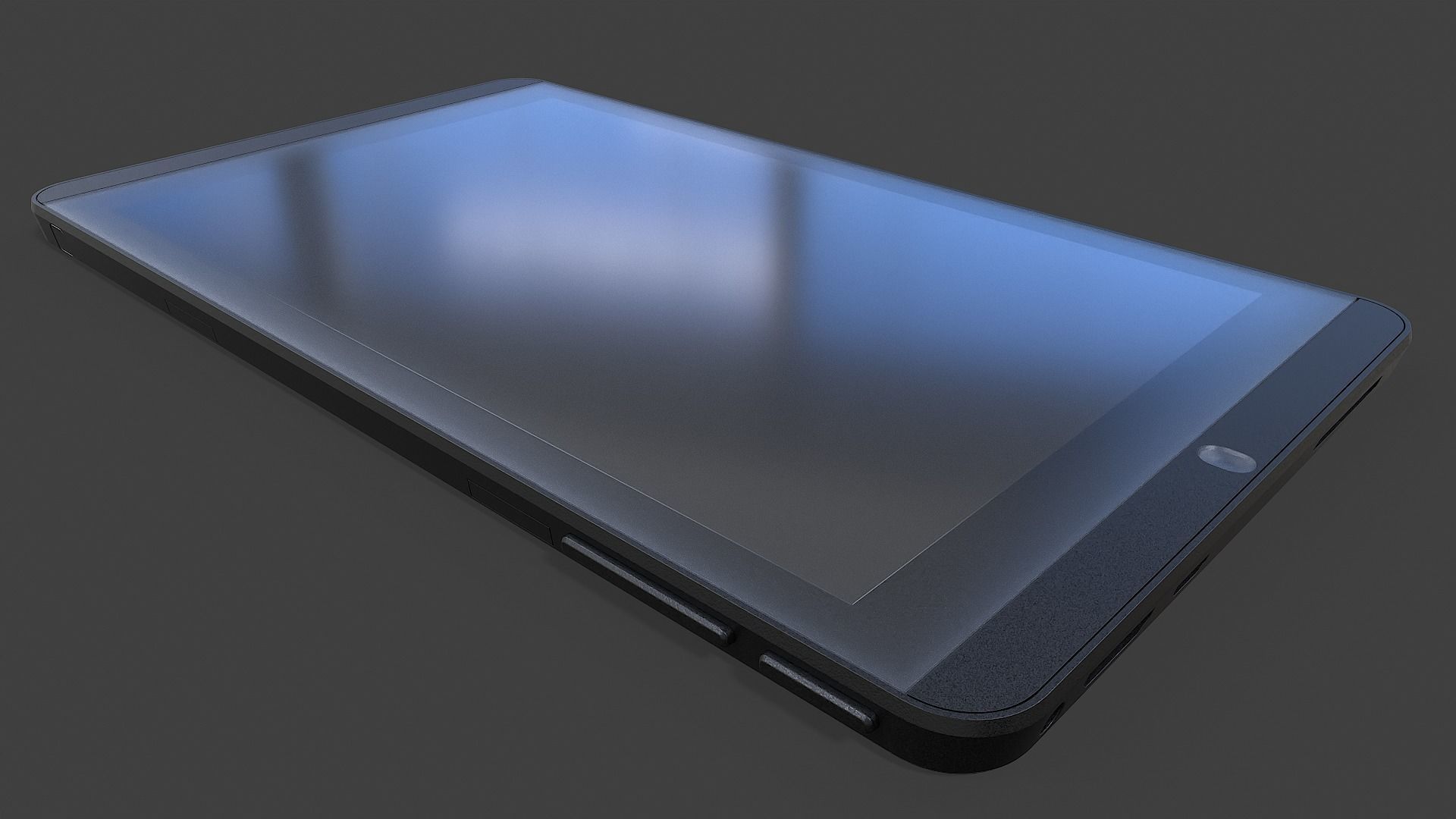 Tablet V01 - High Poly 3D model_9