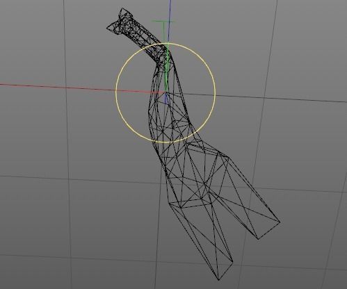 Crowbar hook 3D model_7