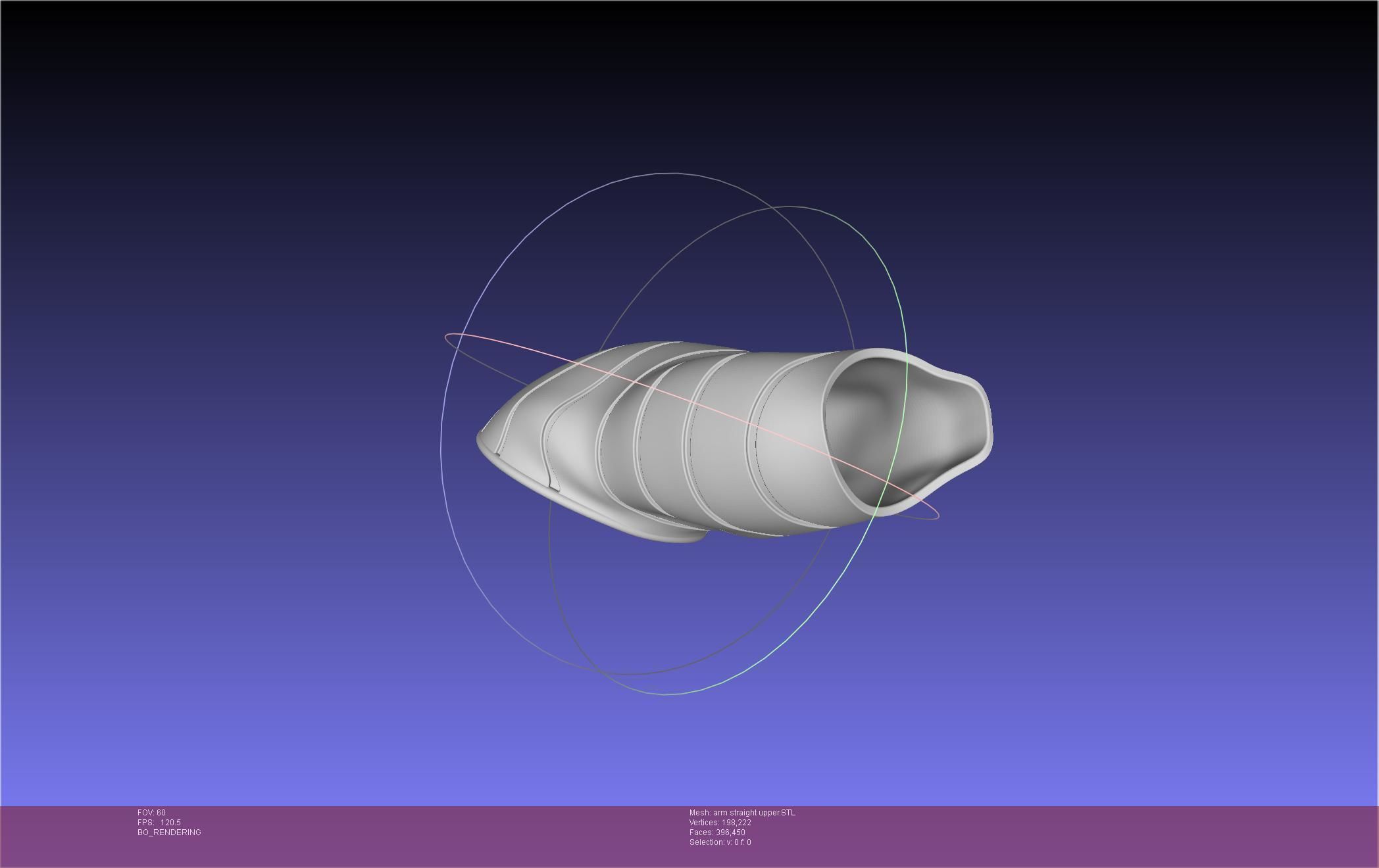 Winter Soldier Arm Simple Straight Lined Version 3D print model_75