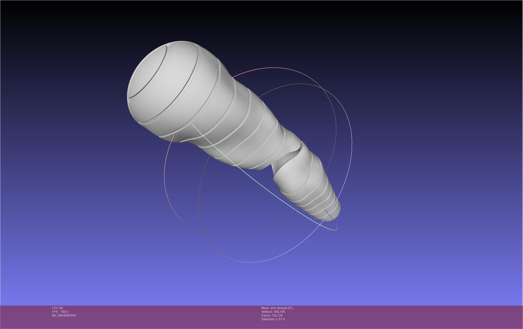 Winter Soldier Arm Simple Straight Lined Version 3D print model_29