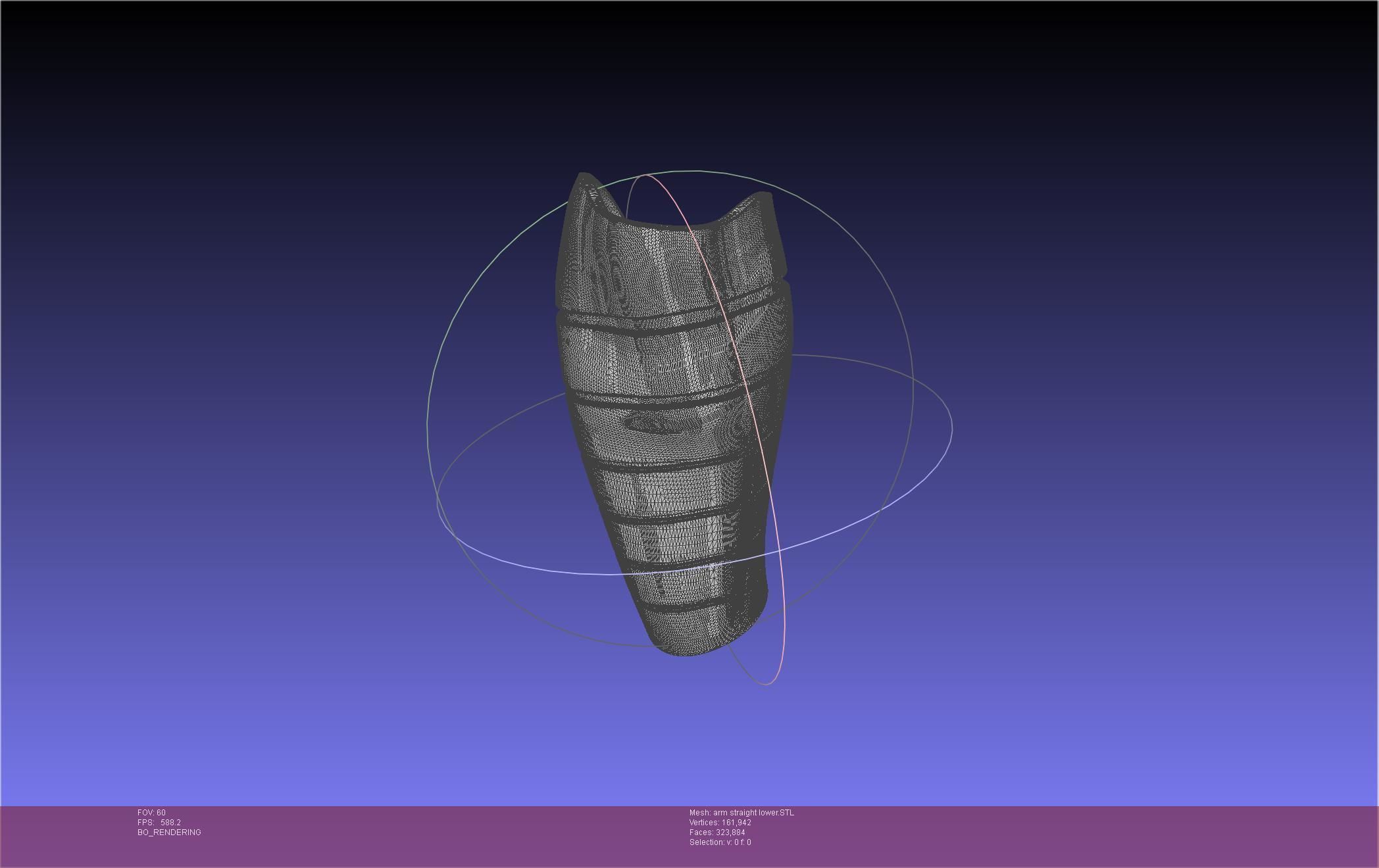 Winter Soldier Arm Simple Straight Lined Version 3D print model_125