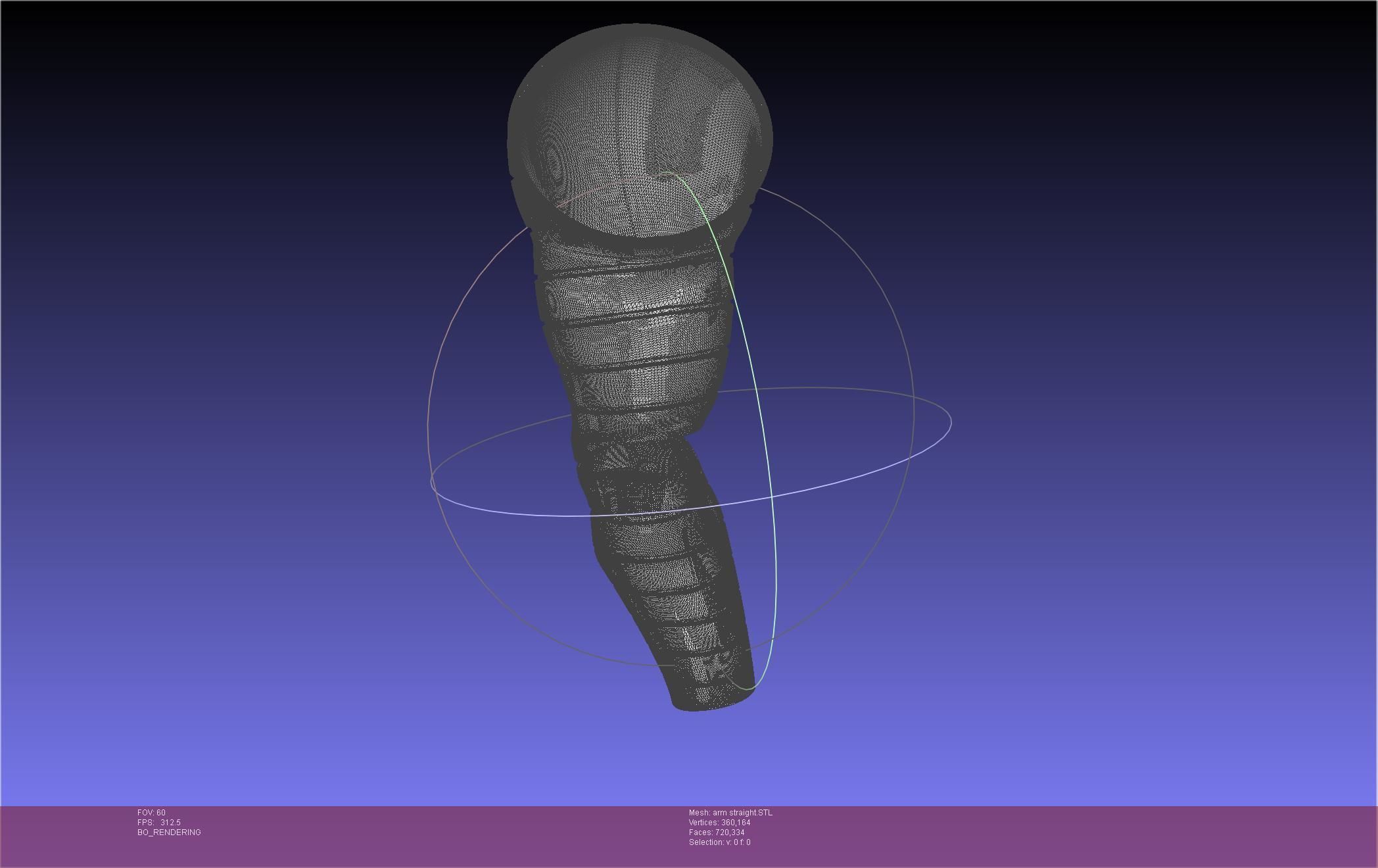 Winter Soldier Arm Simple Straight Lined Version 3D print model_43