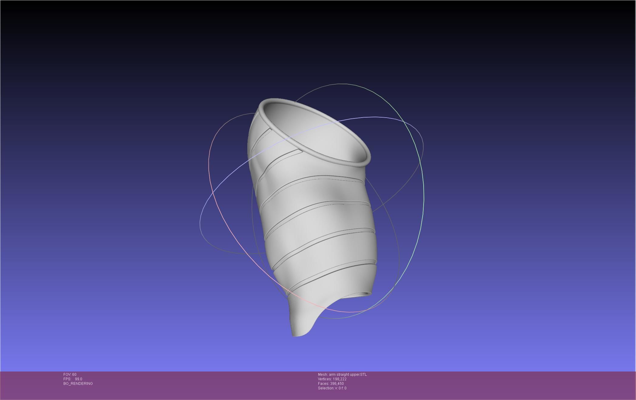 Winter Soldier Arm Simple Straight Lined Version 3D print model_89