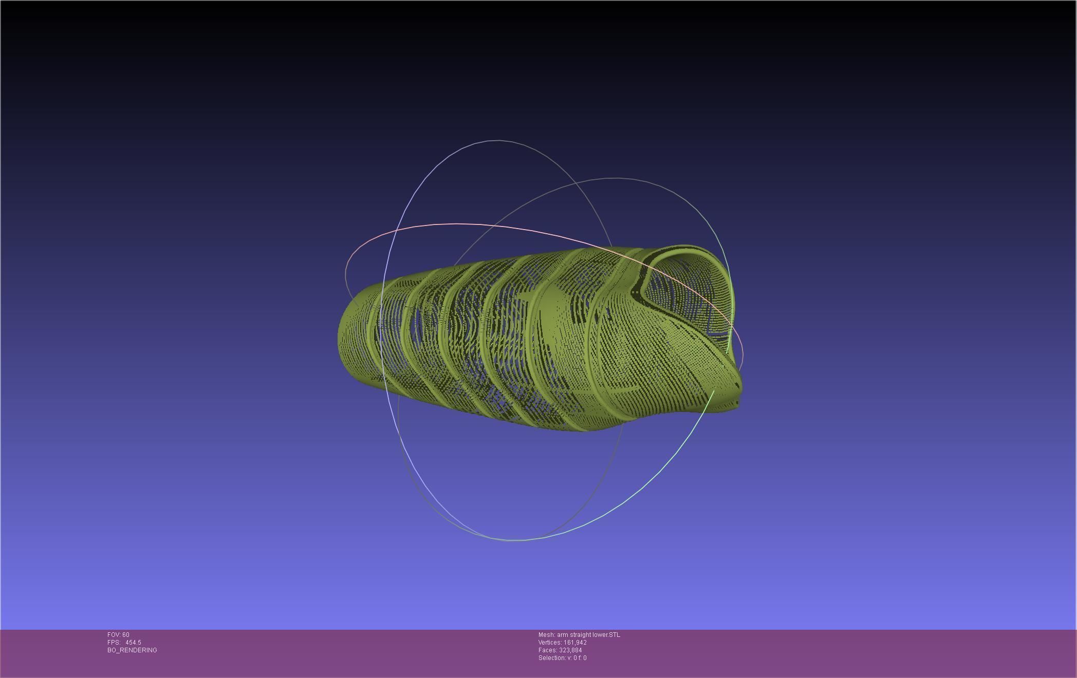 Winter Soldier Arm Simple Straight Lined Version 3D print model_131