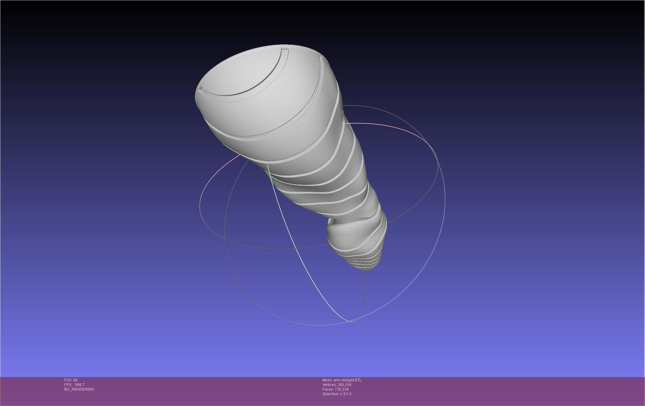 Winter Soldier Arm Simple Straight Lined Version 3D print model_33