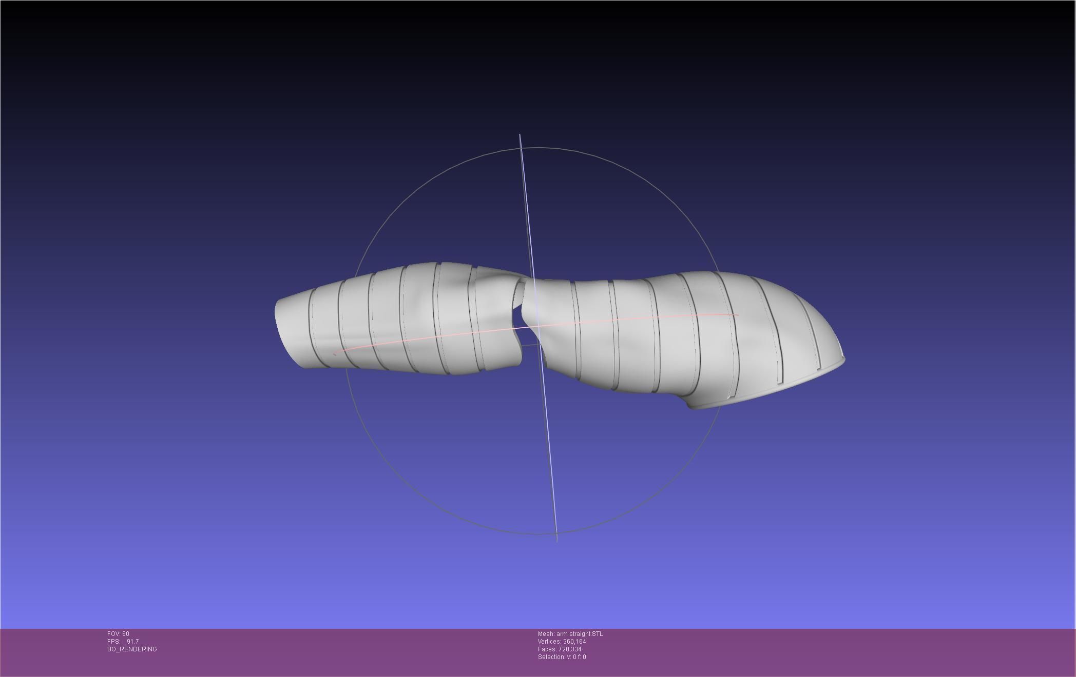 Winter Soldier Arm Simple Straight Lined Version 3D print model_18