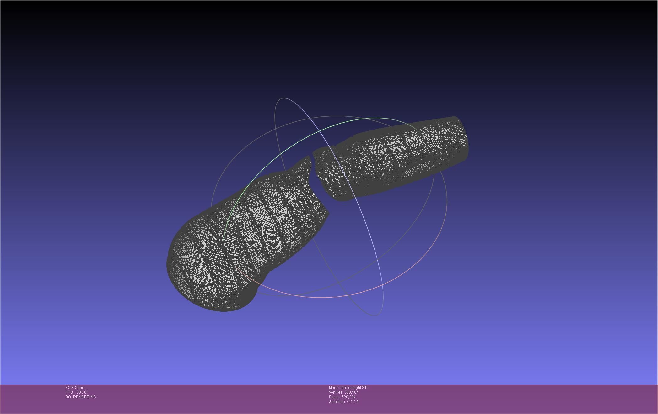 Winter Soldier Arm Simple Straight Lined Version 3D print model_51