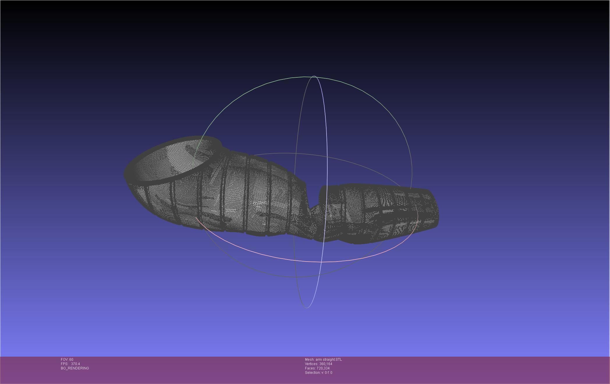 Winter Soldier Arm Simple Straight Lined Version 3D print model_38