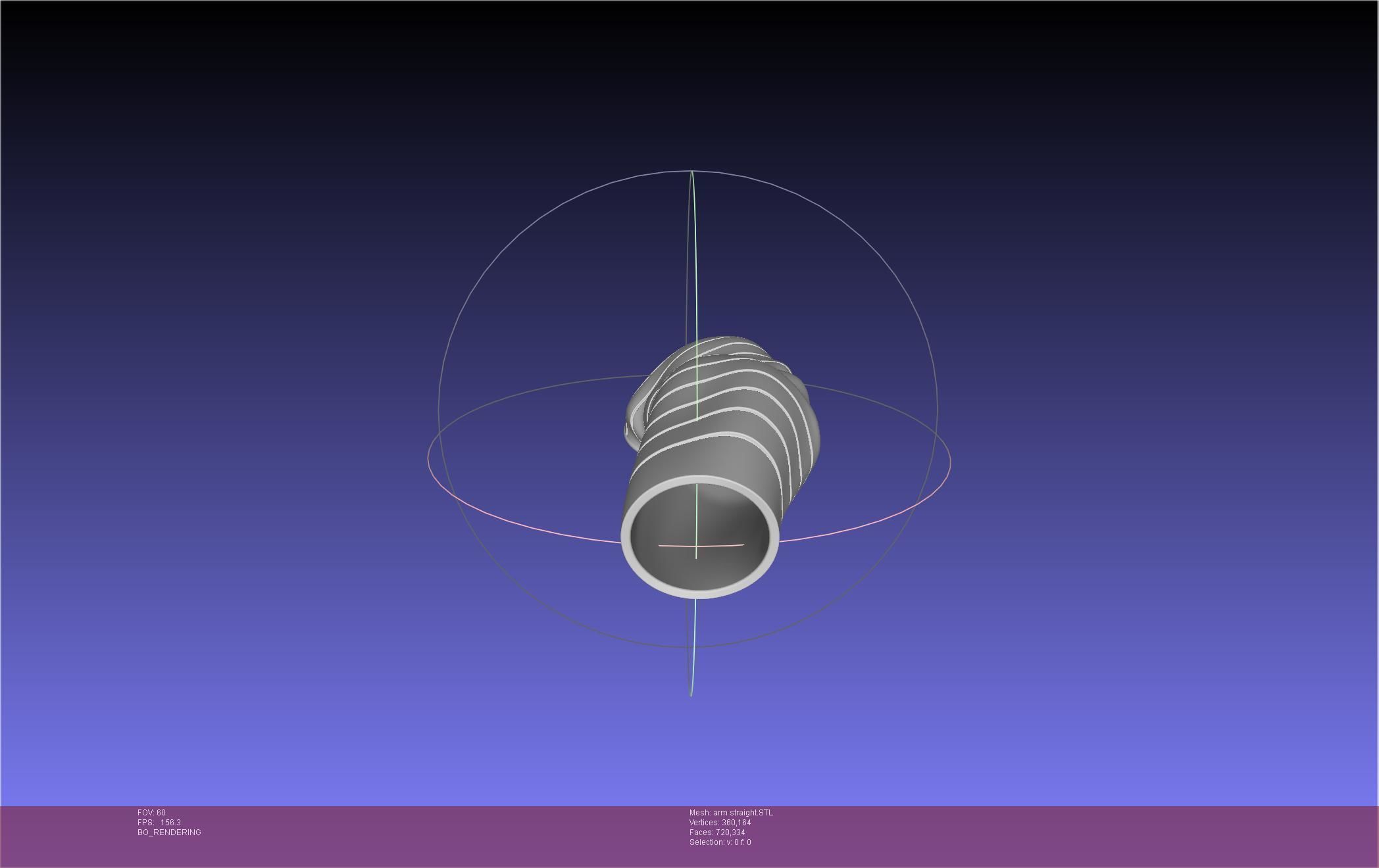Winter Soldier Arm Simple Straight Lined Version 3D print model_16
