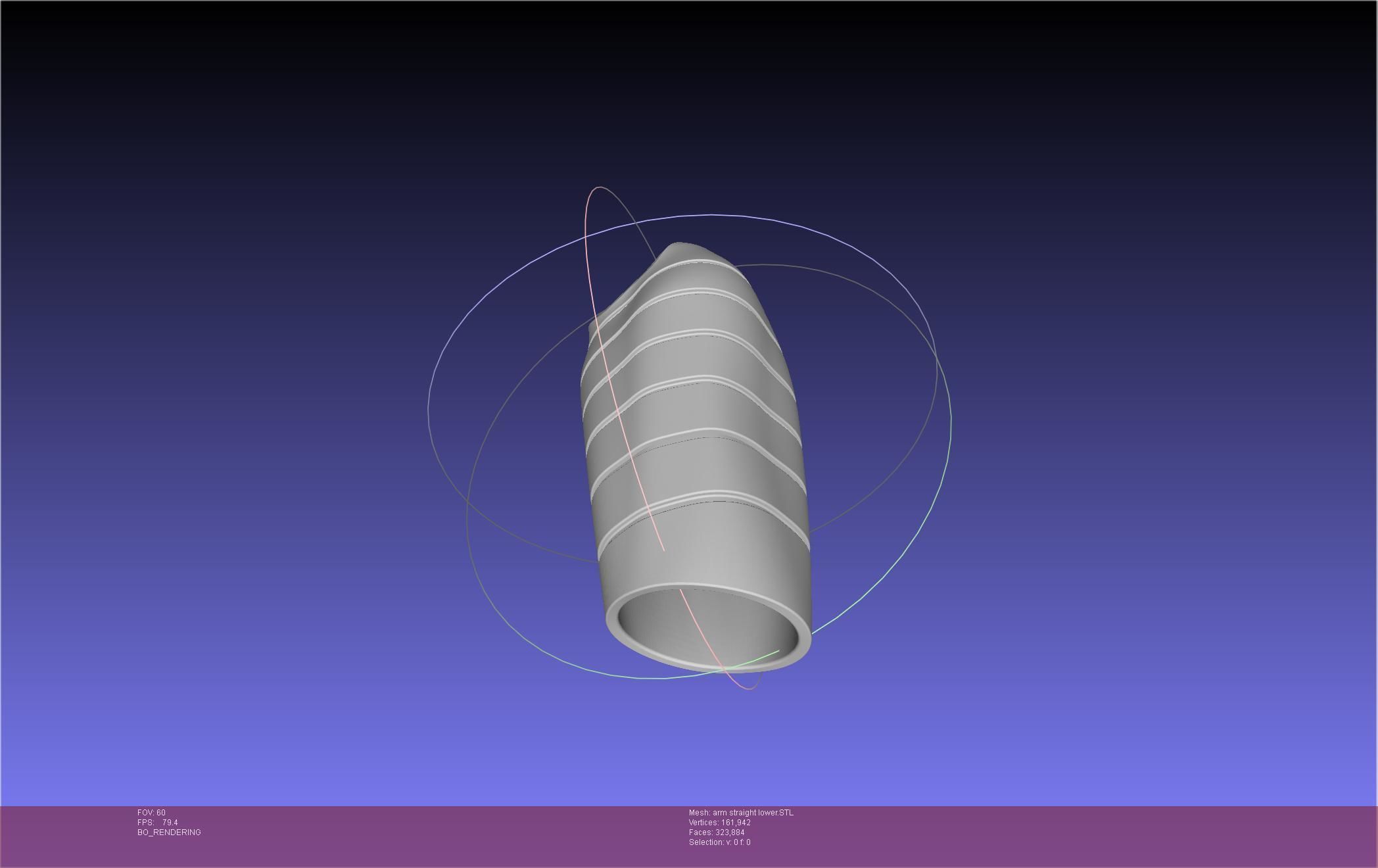 Winter Soldier Arm Simple Straight Lined Version 3D print model_108