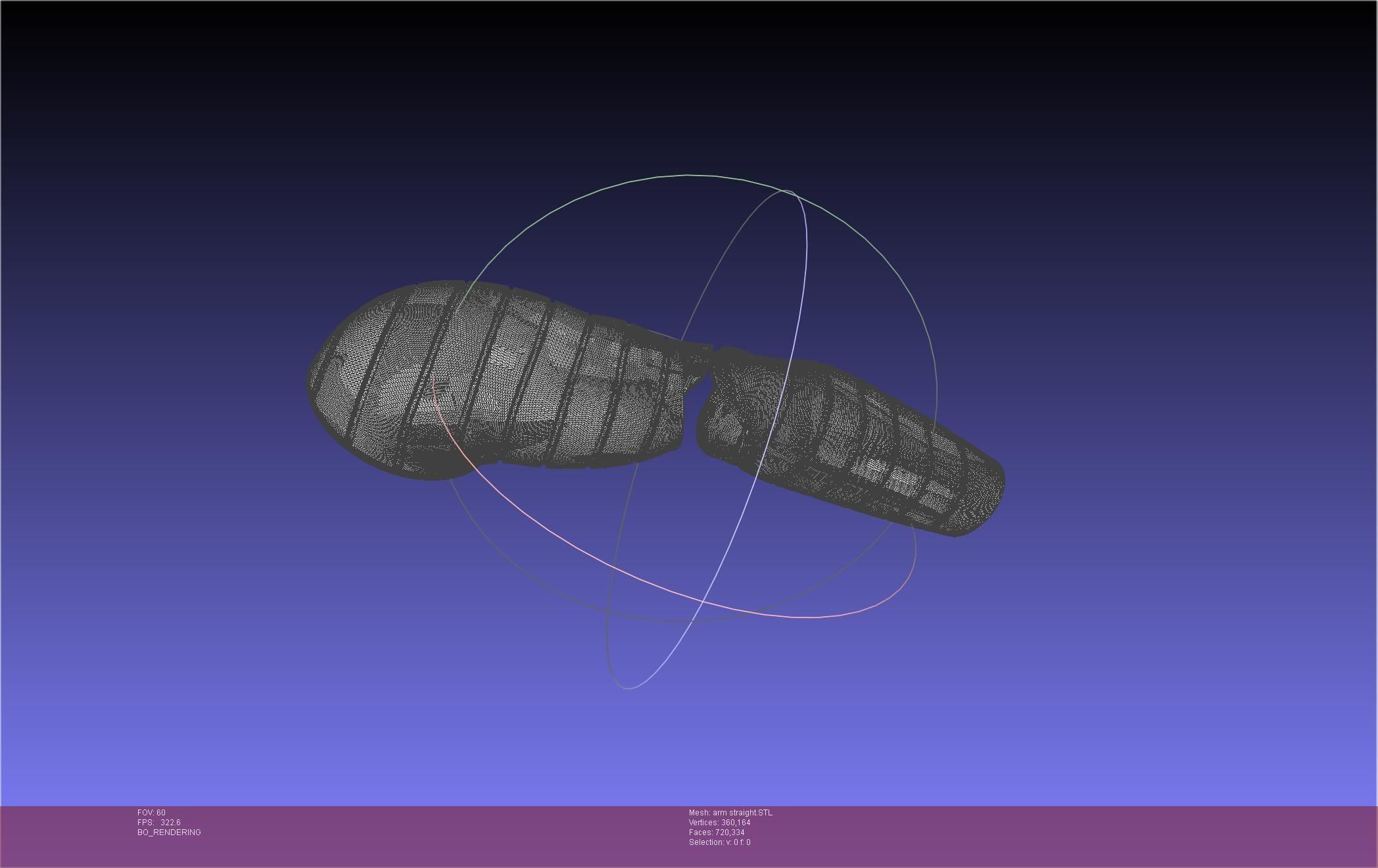 Winter Soldier Arm Simple Straight Lined Version 3D print model_50