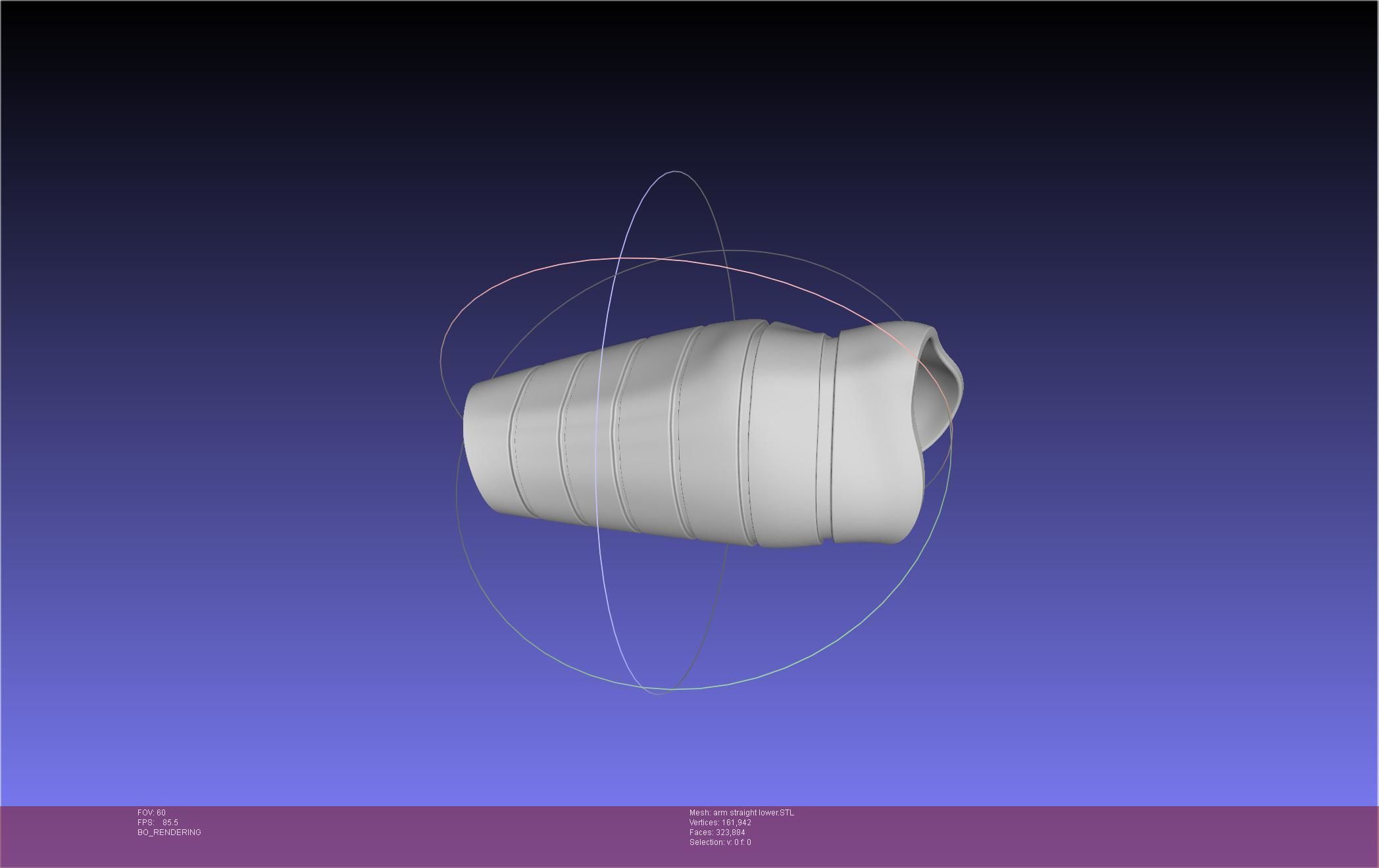 Winter Soldier Arm Simple Straight Lined Version 3D print model_114