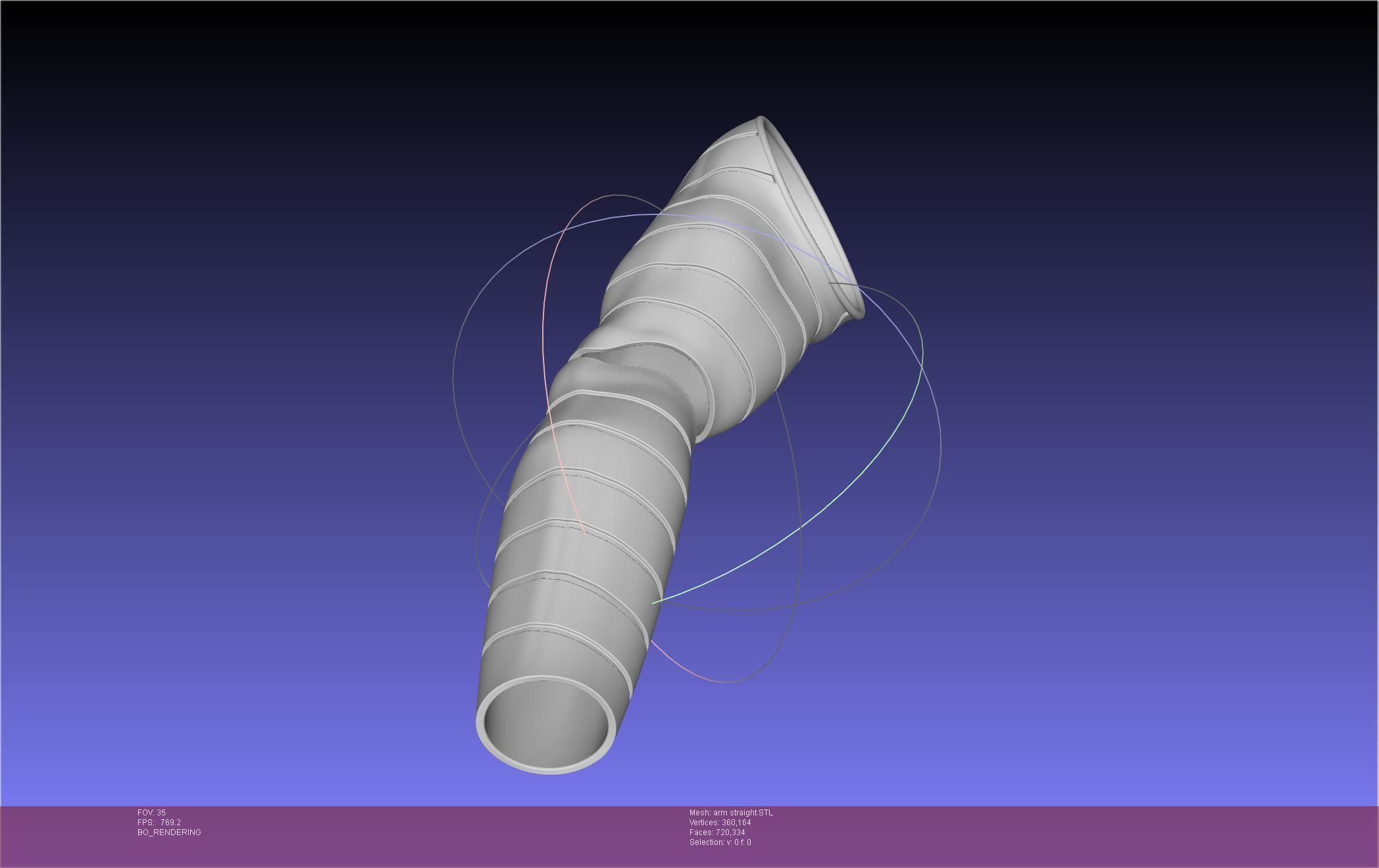 Winter Soldier Arm Simple Straight Lined Version 3D print model_70