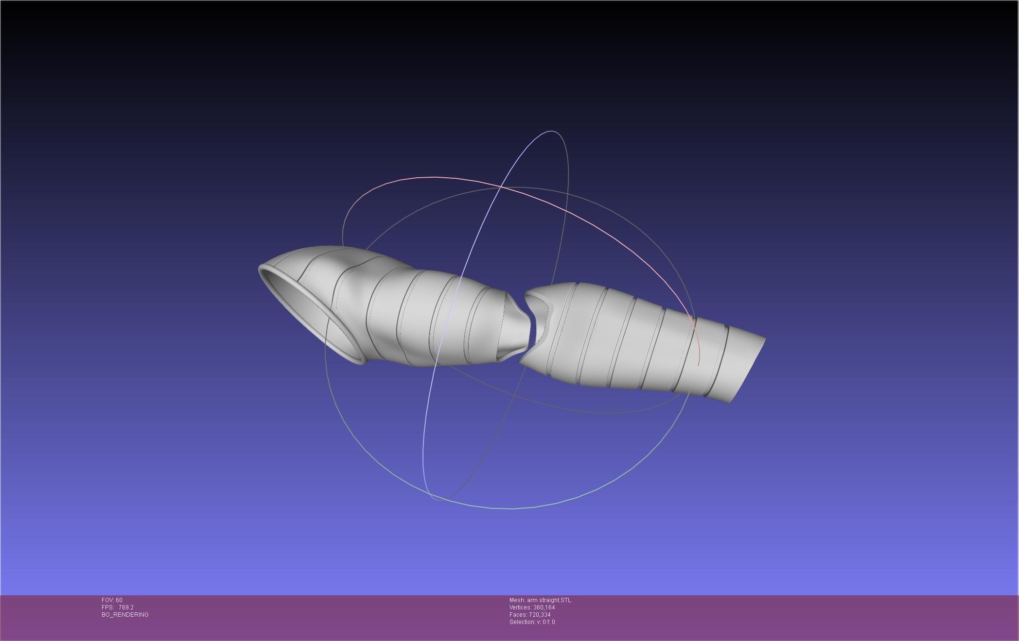 Winter Soldier Arm Simple Straight Lined Version 3D print model_25