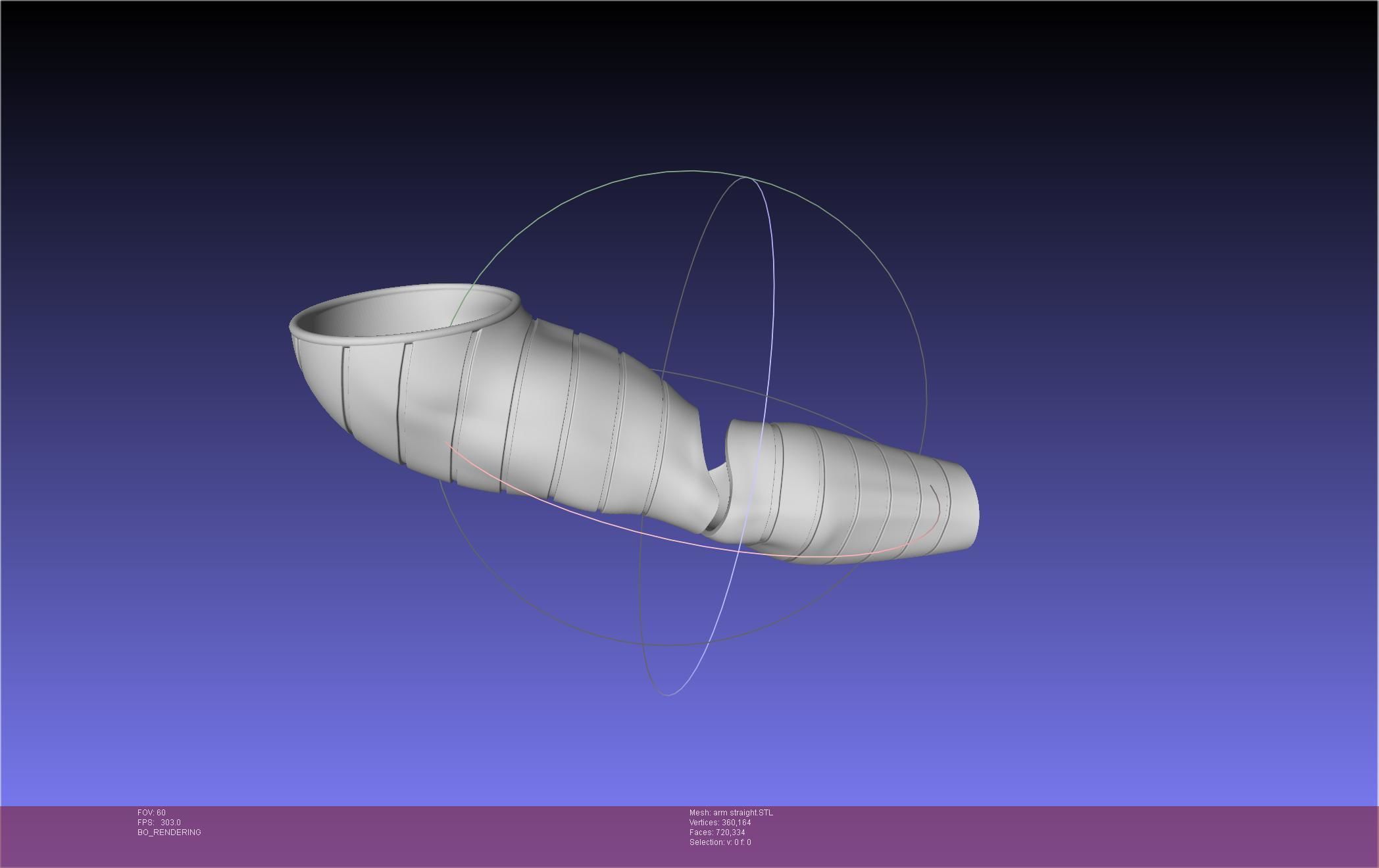 Winter Soldier Arm Simple Straight Lined Version 3D print model_27