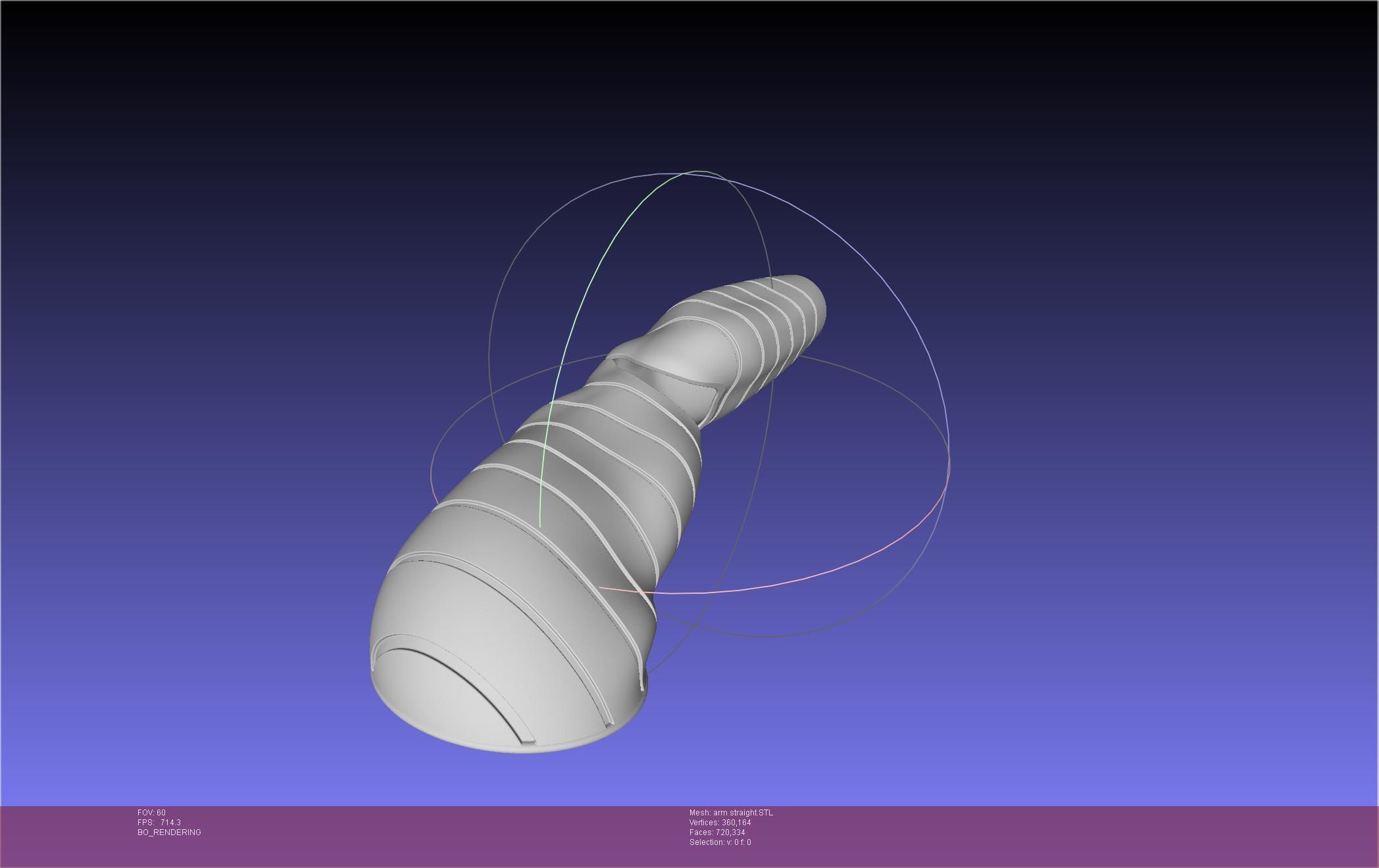 Winter Soldier Arm Simple Straight Lined Version 3D print model_20