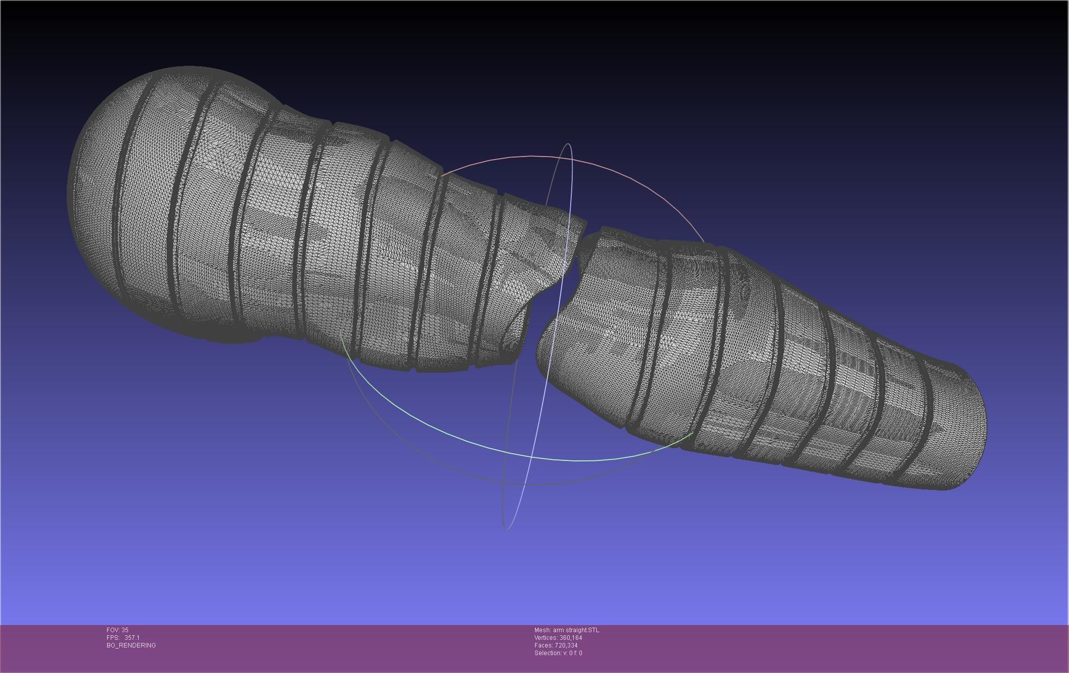 Winter Soldier Arm Simple Straight Lined Version 3D print model_57