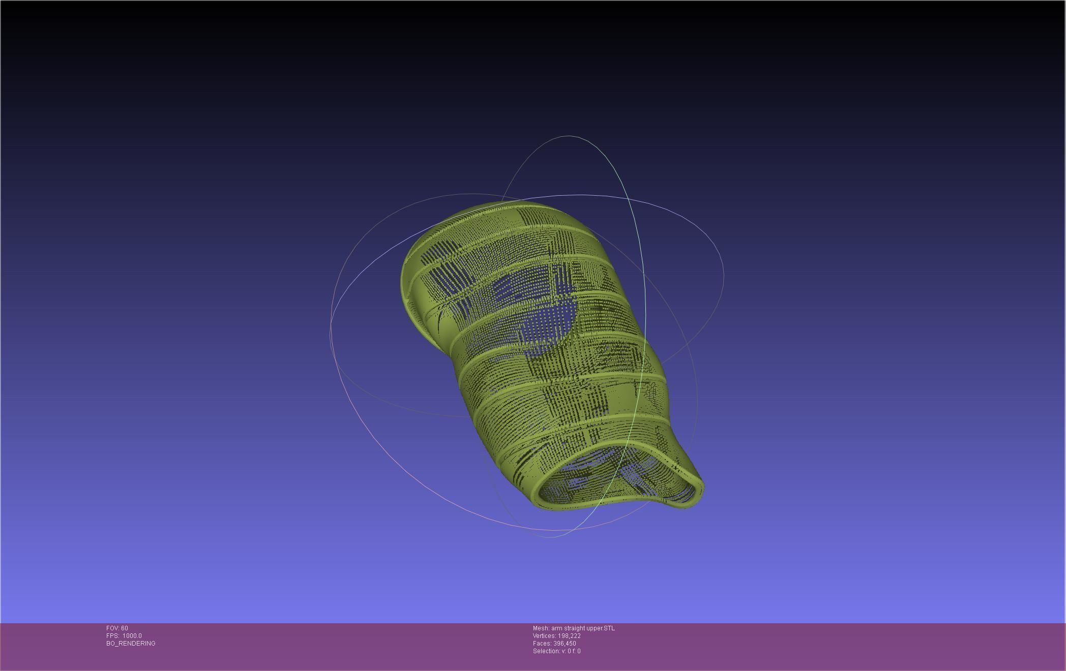 Winter Soldier Arm Simple Straight Lined Version 3D print model_100