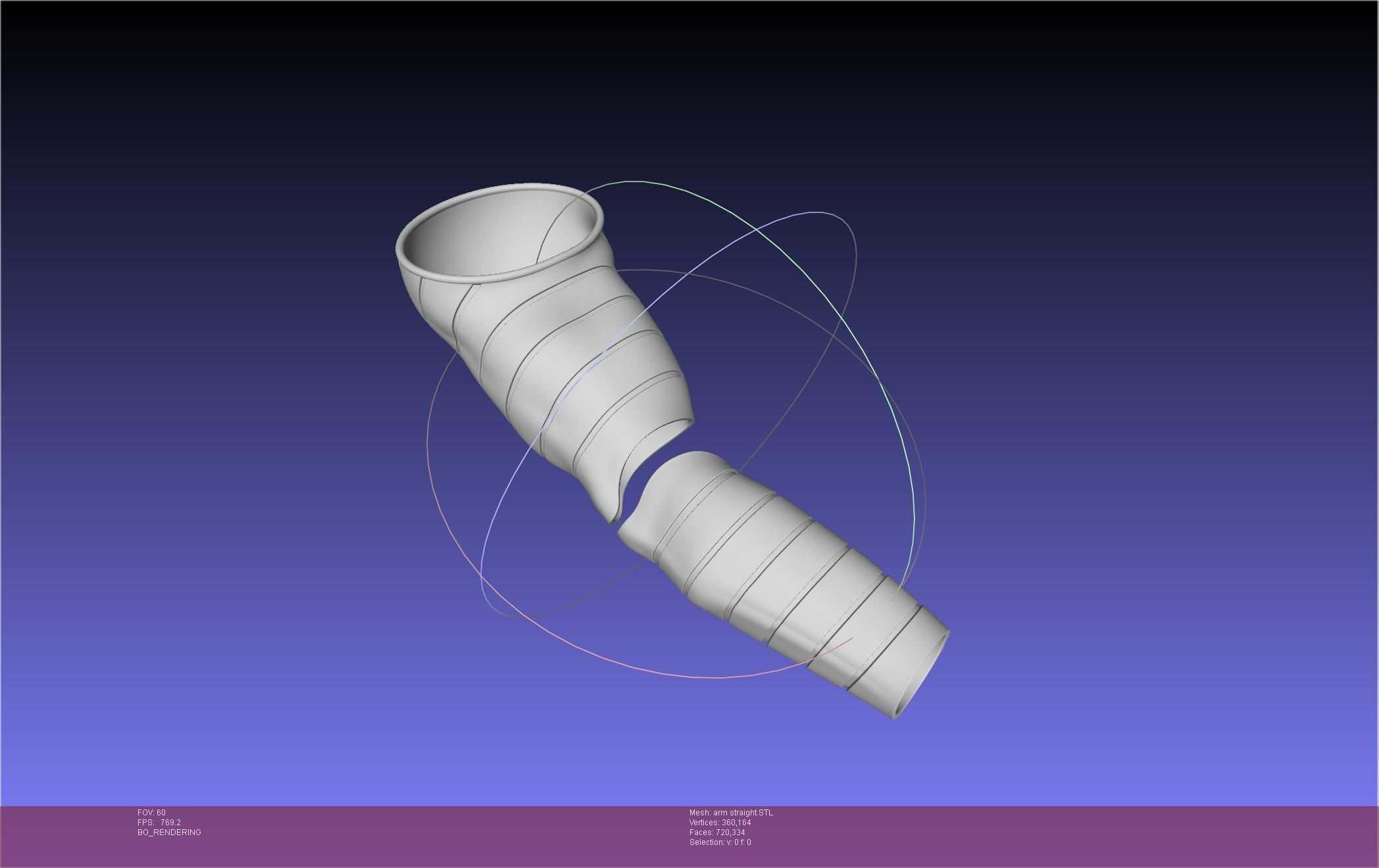 Winter Soldier Arm Simple Straight Lined Version 3D print model_23