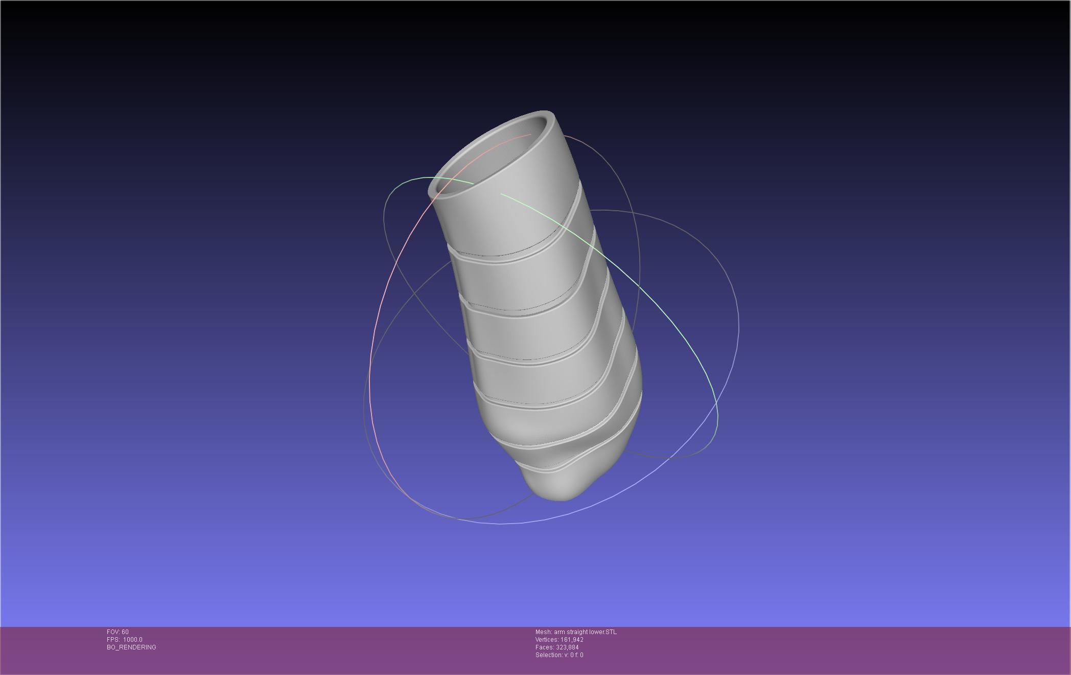 Winter Soldier Arm Simple Straight Lined Version 3D print model_126