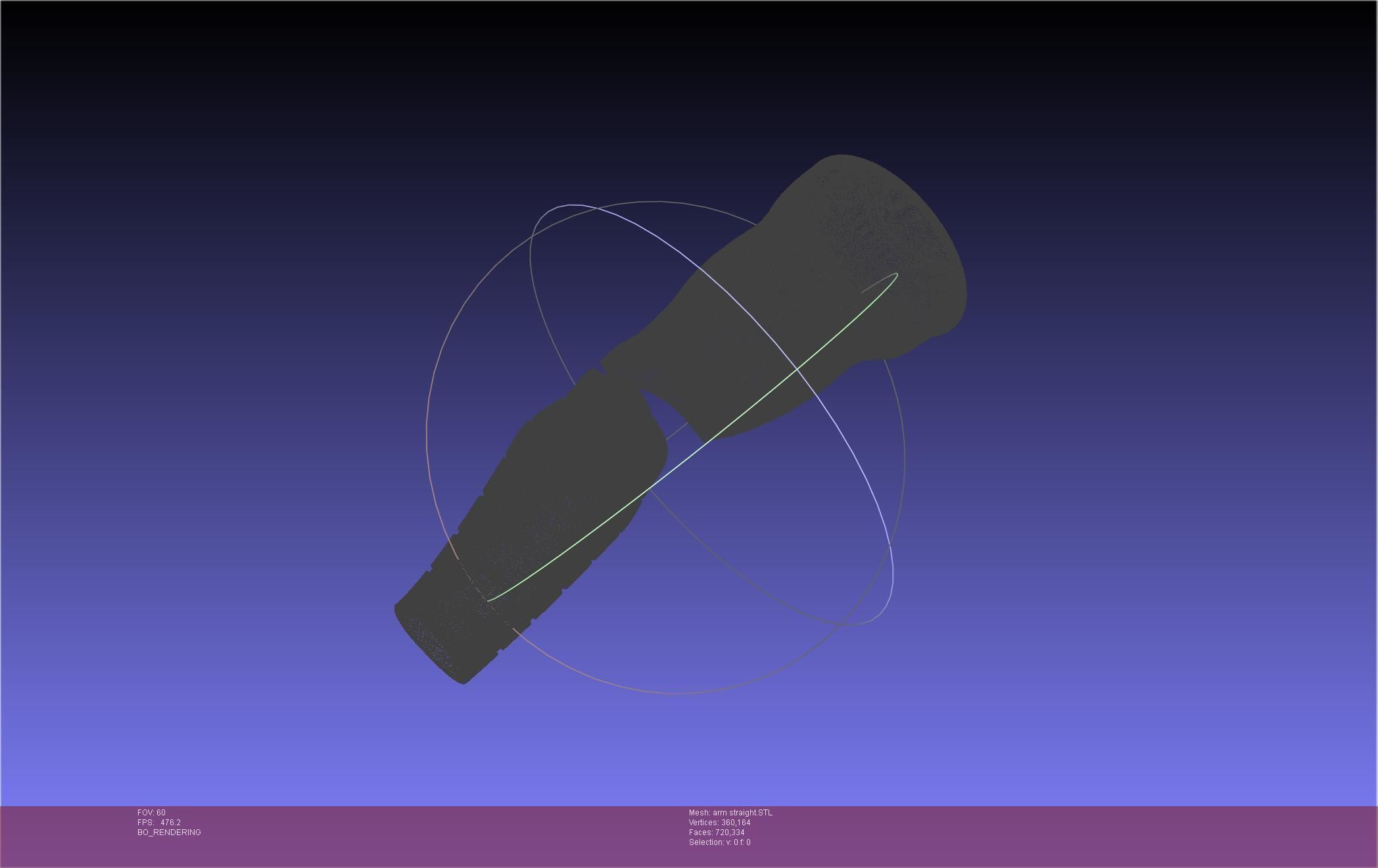 Winter Soldier Arm Simple Straight Lined Version 3D print model_48