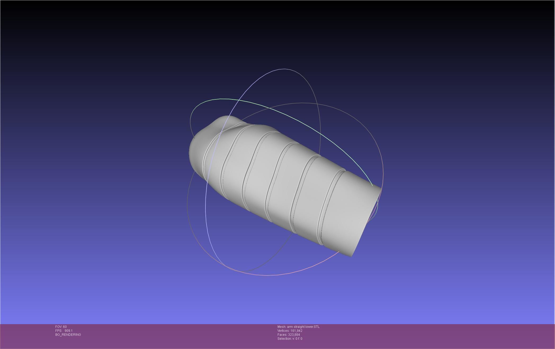 Winter Soldier Arm Simple Straight Lined Version 3D print model_118