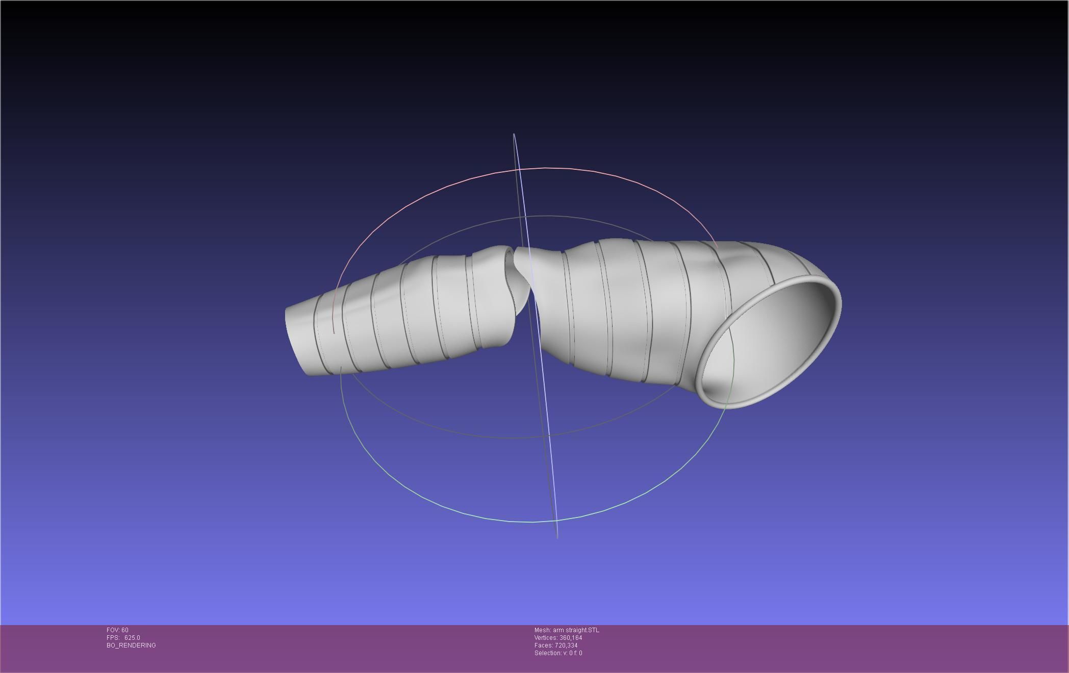 Winter Soldier Arm Simple Straight Lined Version 3D print model_31