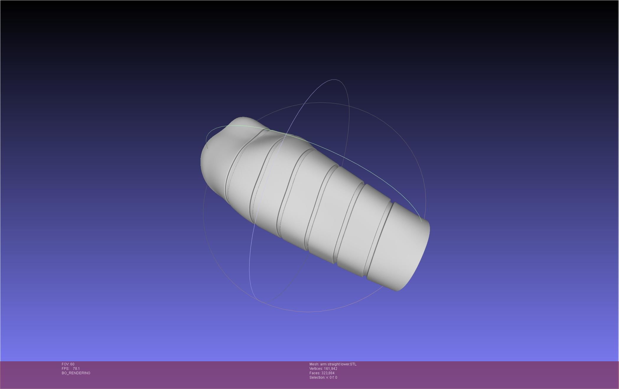 Winter Soldier Arm Simple Straight Lined Version 3D print model_115