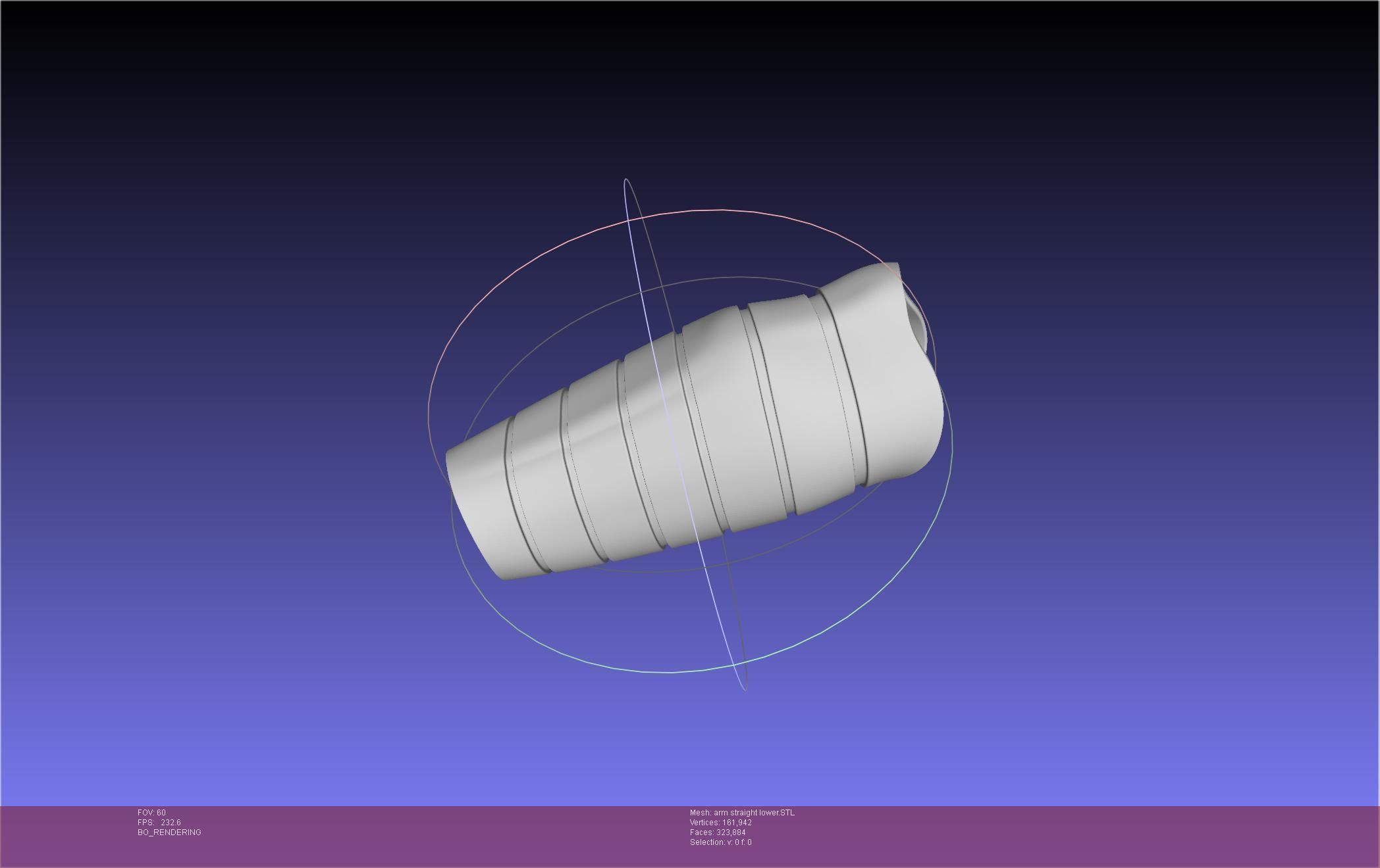 Winter Soldier Arm Simple Straight Lined Version 3D print model_117