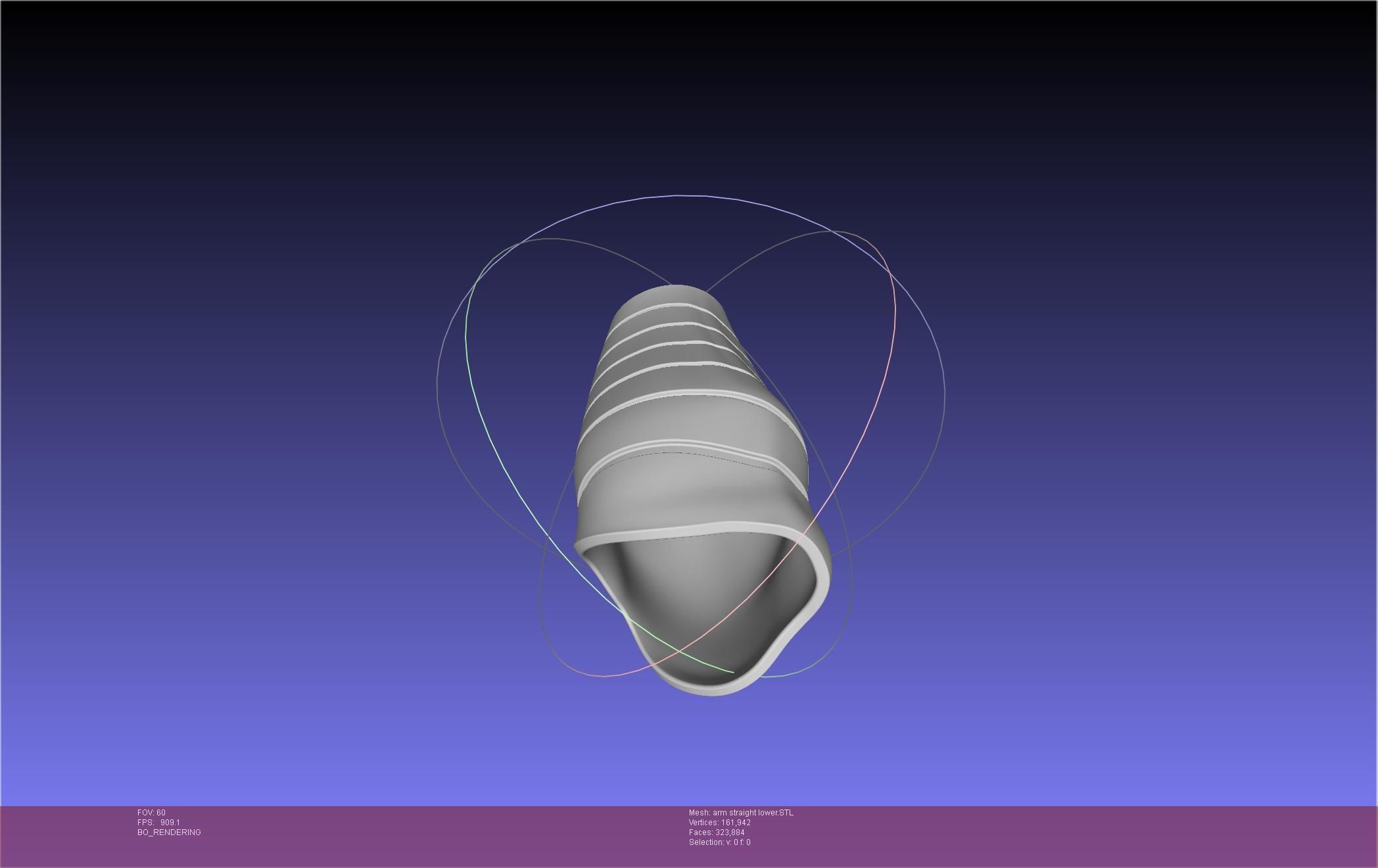 Winter Soldier Arm Simple Straight Lined Version 3D print model_132