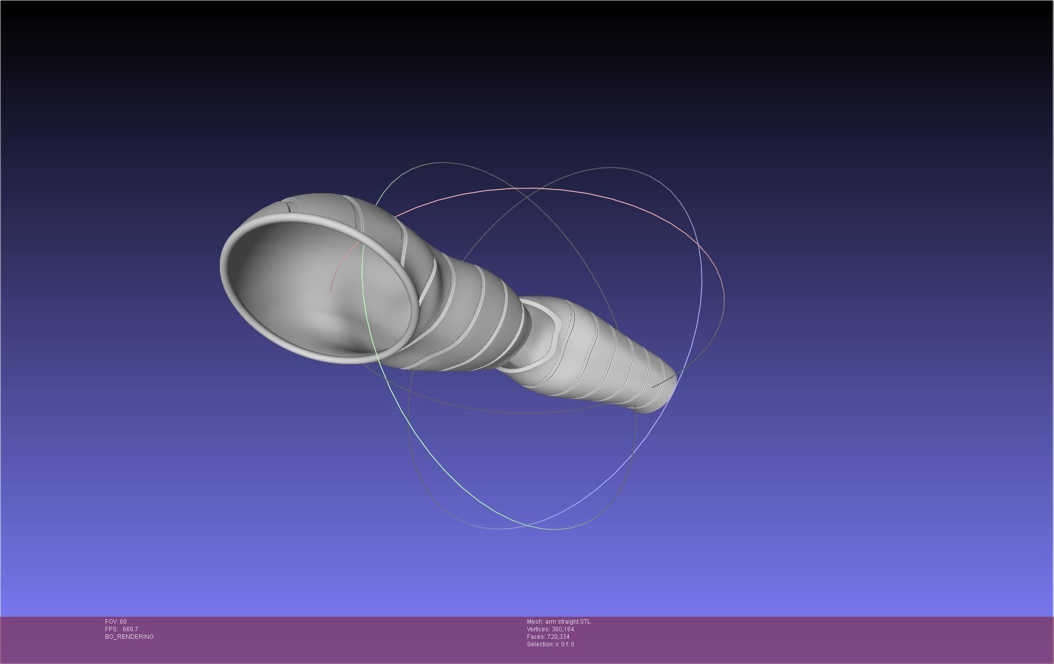 Winter Soldier Arm Simple Straight Lined Version 3D print model_21