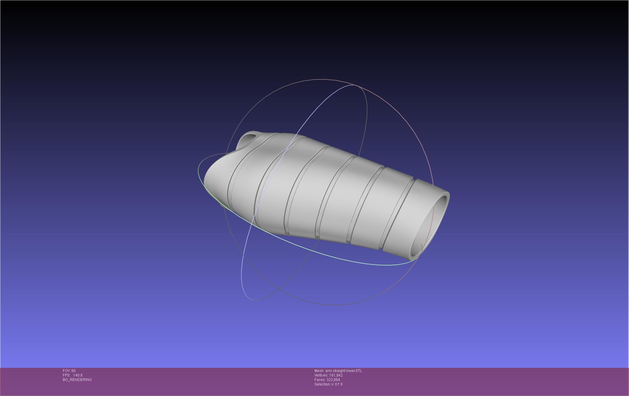 Winter Soldier Arm Simple Straight Lined Version 3D print model_107