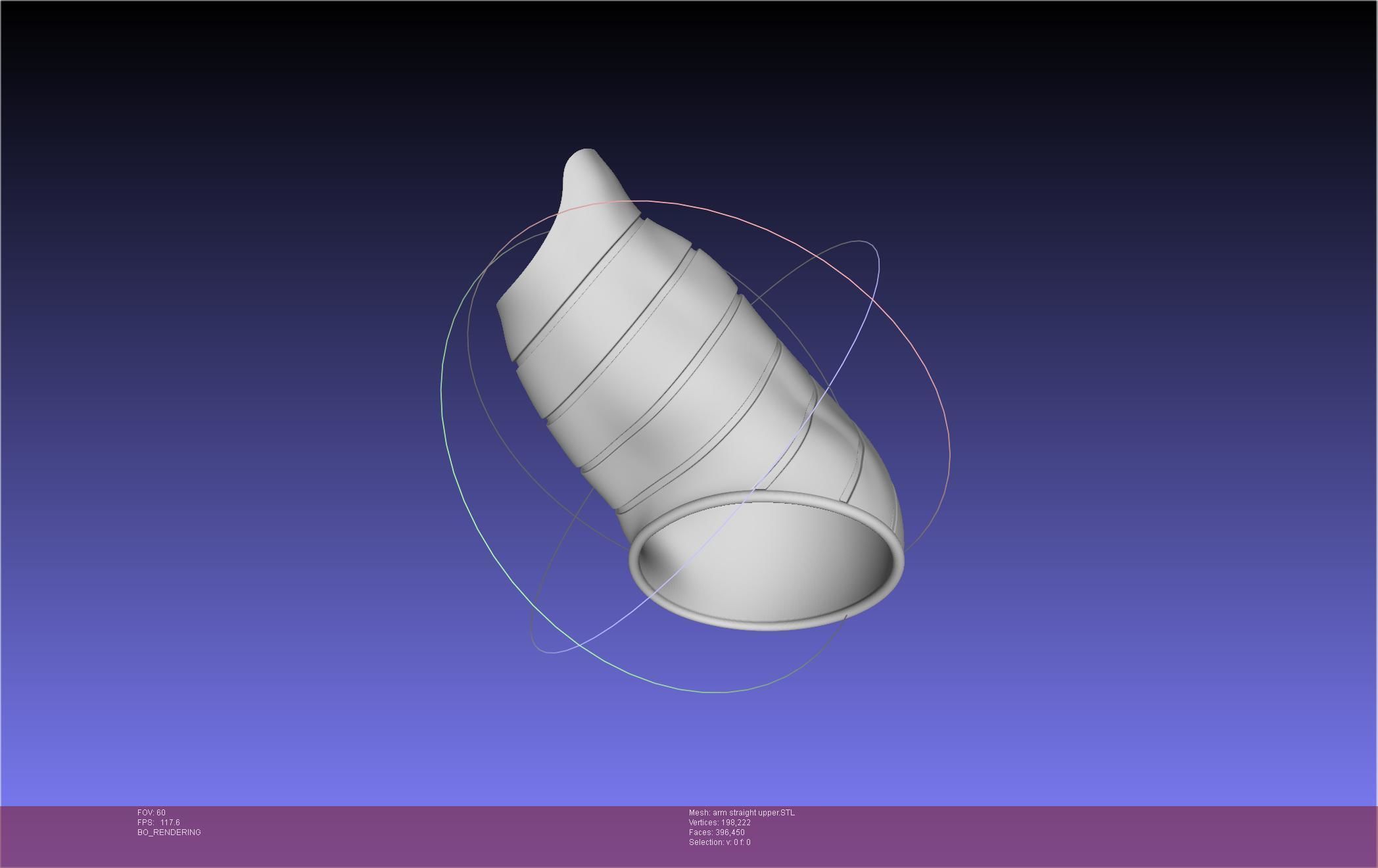 Winter Soldier Arm Simple Straight Lined Version 3D print model_77