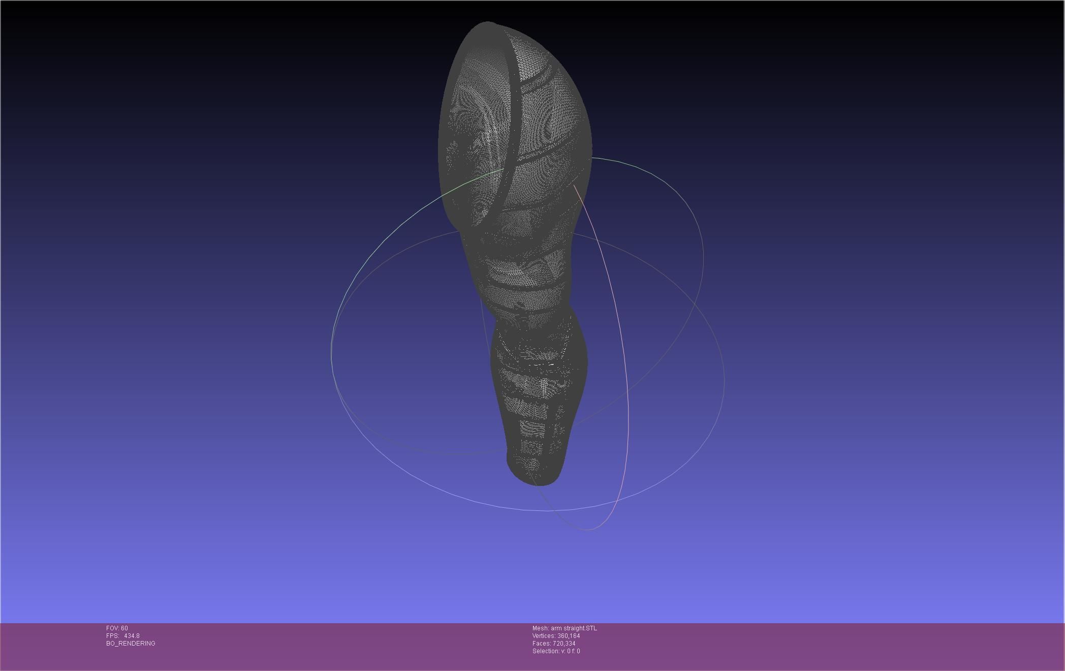 Winter Soldier Arm Simple Straight Lined Version 3D print model_49