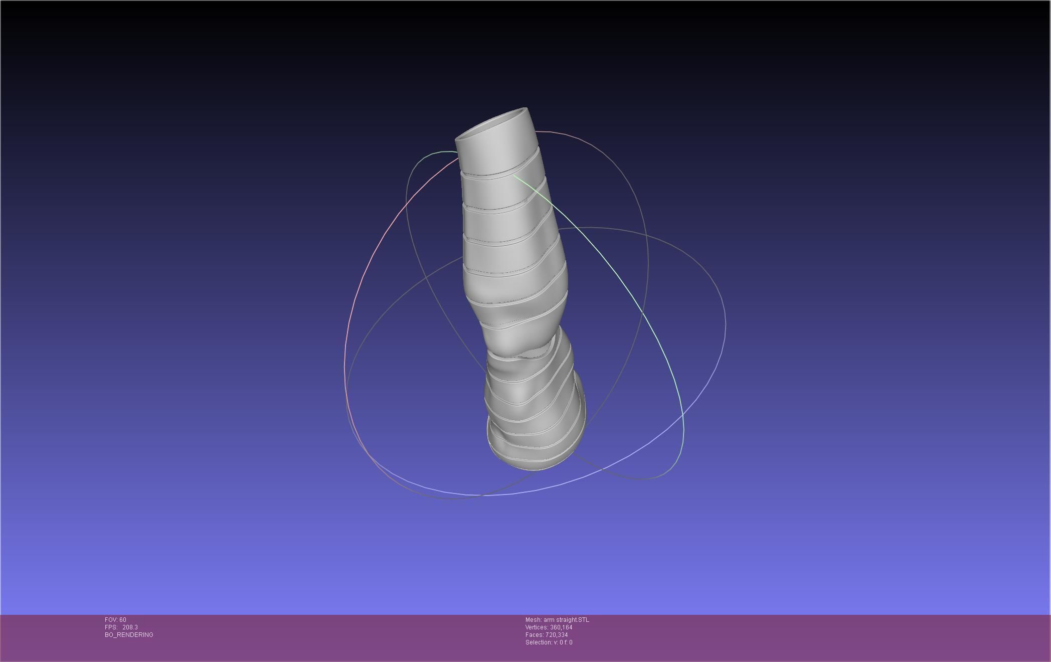 Winter Soldier Arm Simple Straight Lined Version 3D print model_145