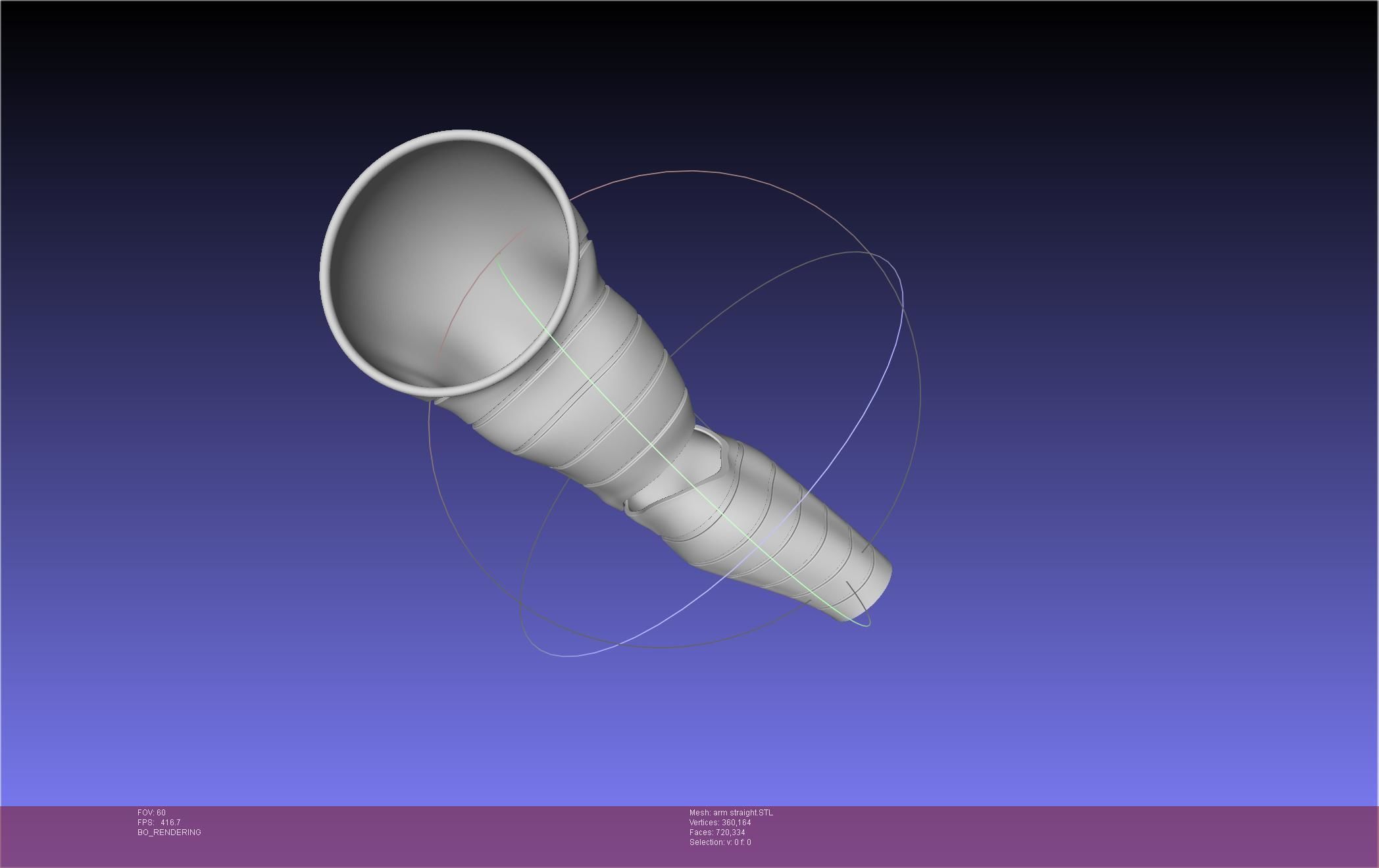 Winter Soldier Arm Simple Straight Lined Version 3D print model_22